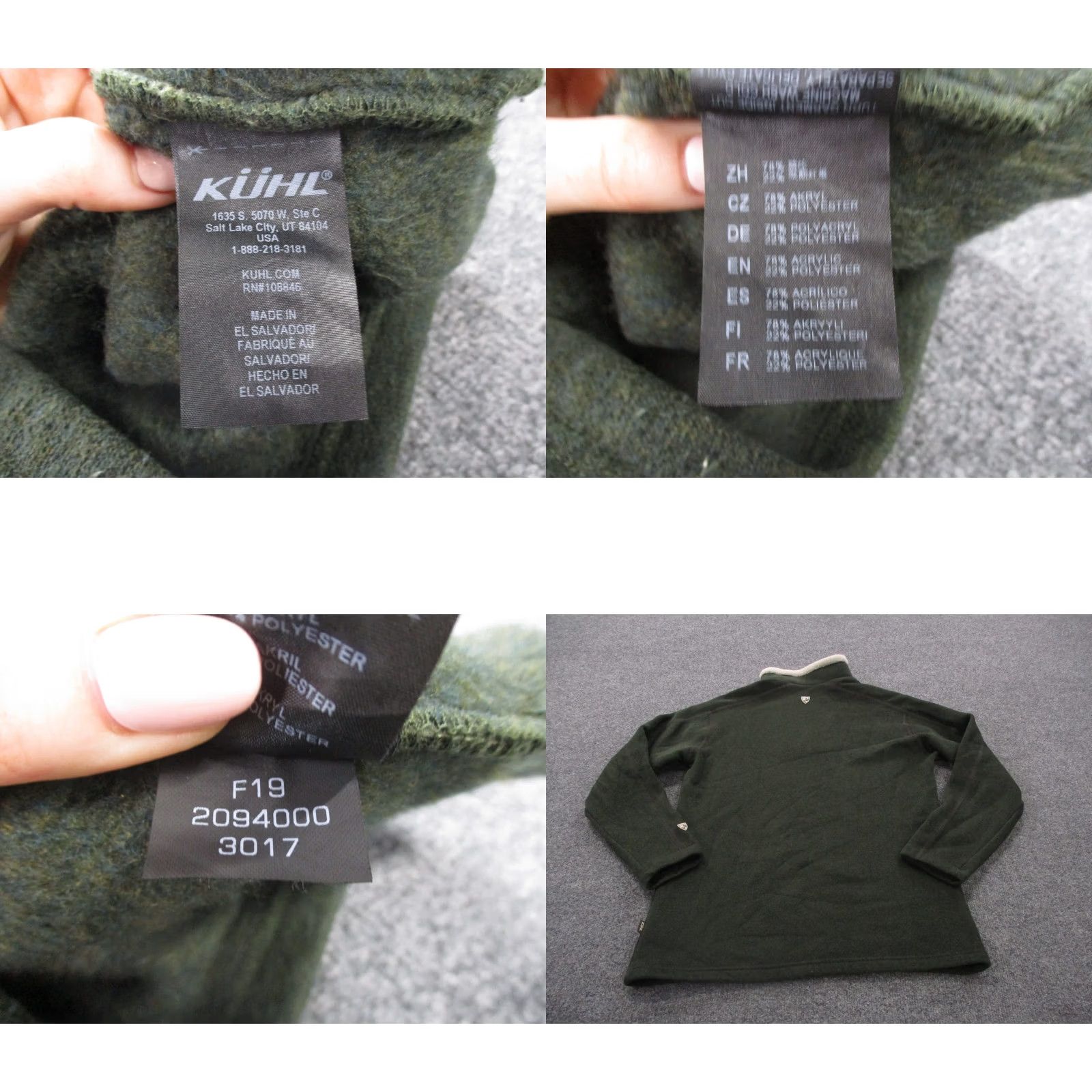 Vintage Kuhl Sweater Mens M Brown Acrylic Fleece Hiking Jacket Pullover Outdoors Alfpaca Size US M / EU 48-50 / 2 - 8 Thumbnail