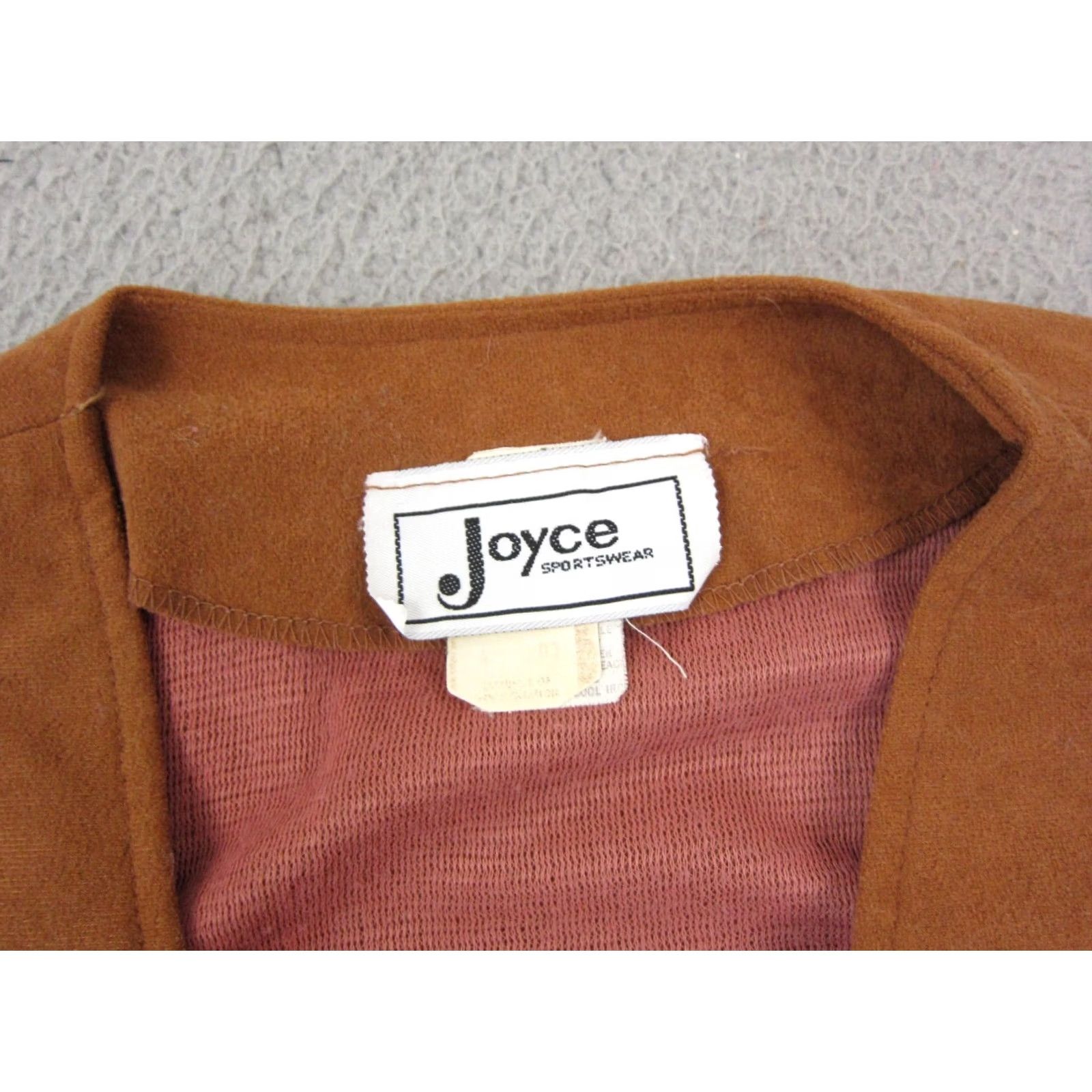 Vintage VINTAGE Joyce Vest Teens 9-10 Brown Button Front Western 60s Made in USA Size M / US 6-8 / IT 42-44 - 2 Thumbnail