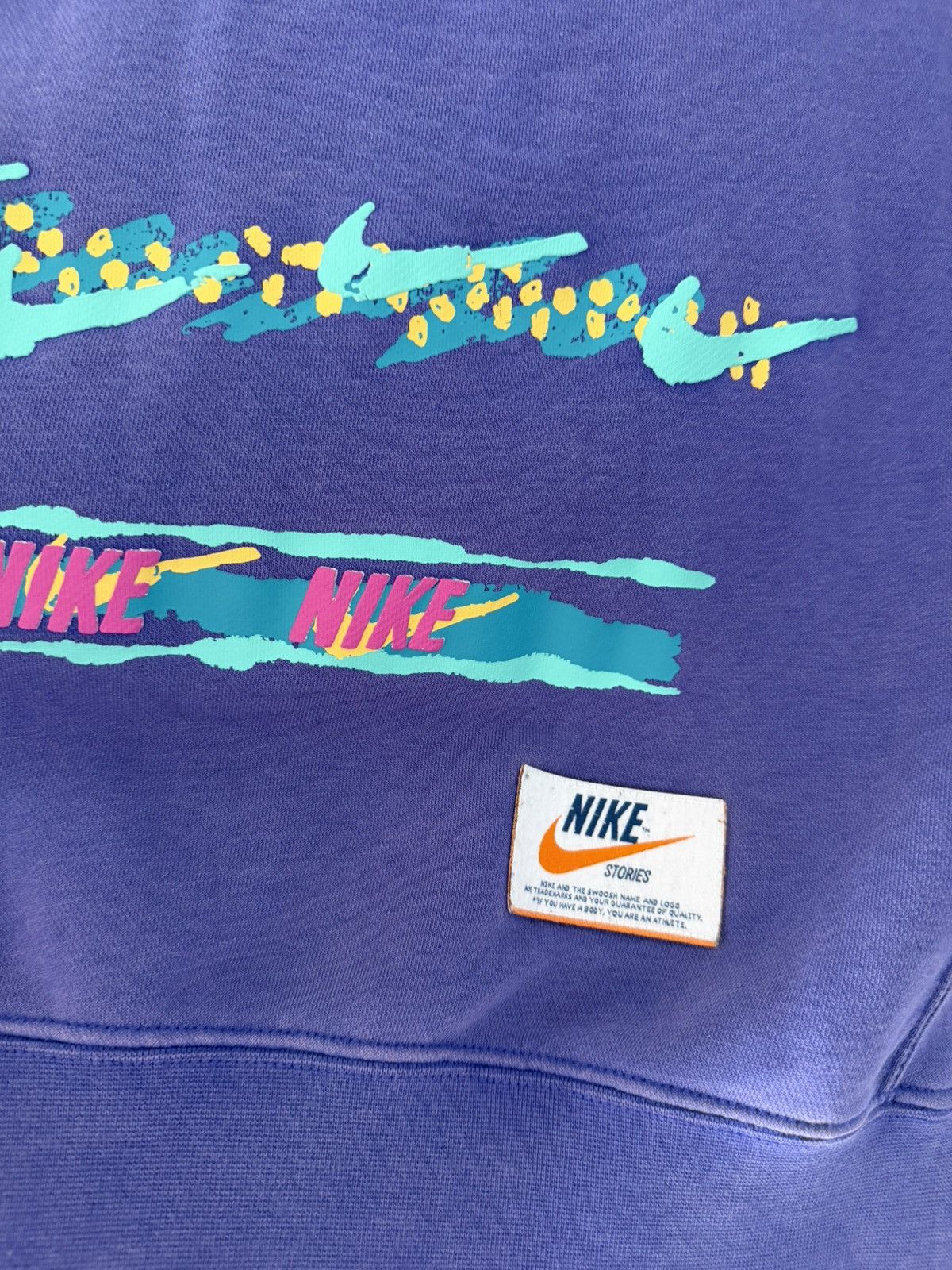 Nike Nike Sportswear Retro Graphic Crewneck Sweatshirt Purple L Size US L / EU 52-54 / 3 - 7 Thumbnail
