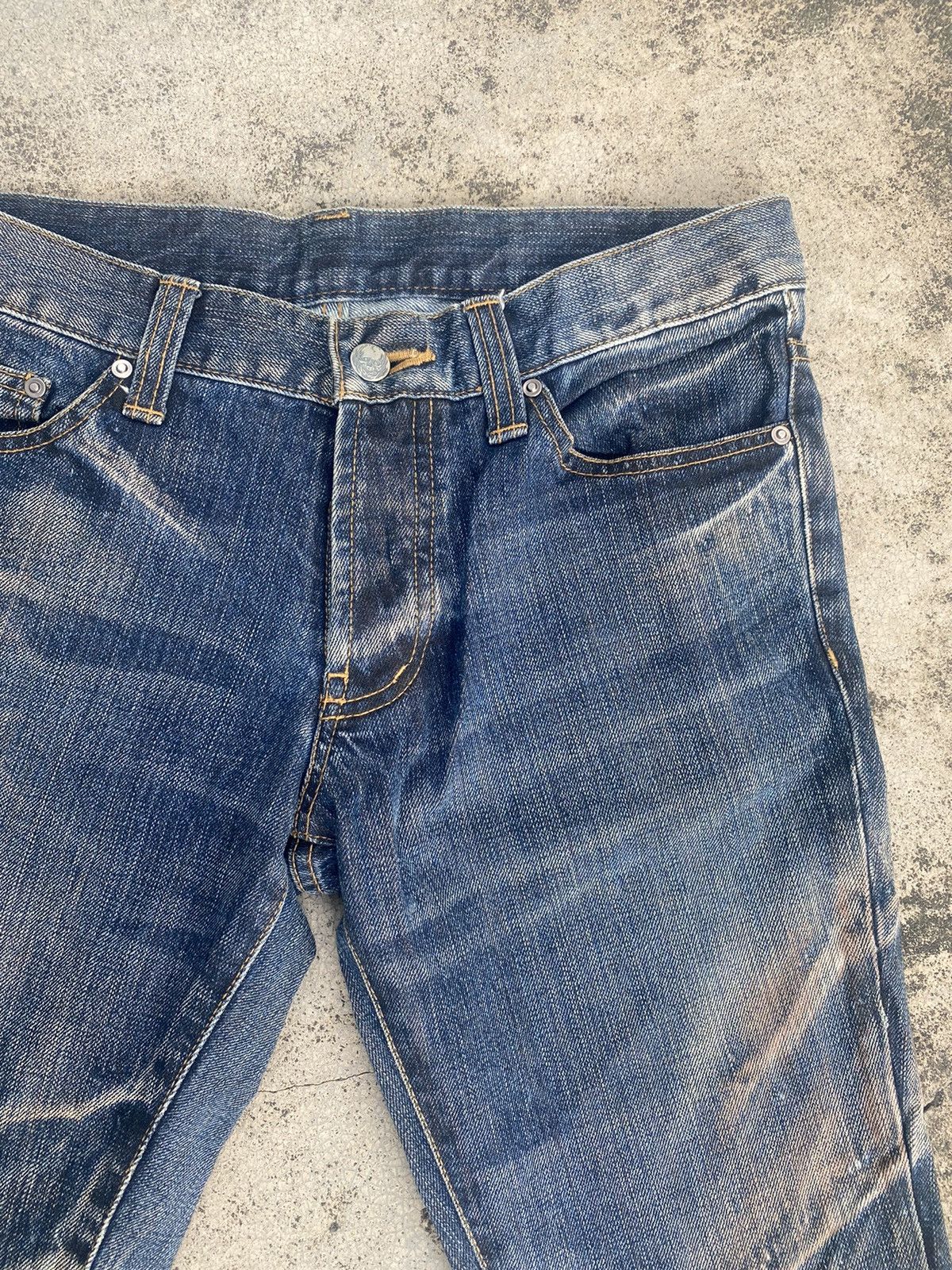 If Six Was Nine × Japanese Brand Flare Jeans Modern Lovers Clawmark Mud Distressd Size US 30 / EU 46 - 9 Thumbnail