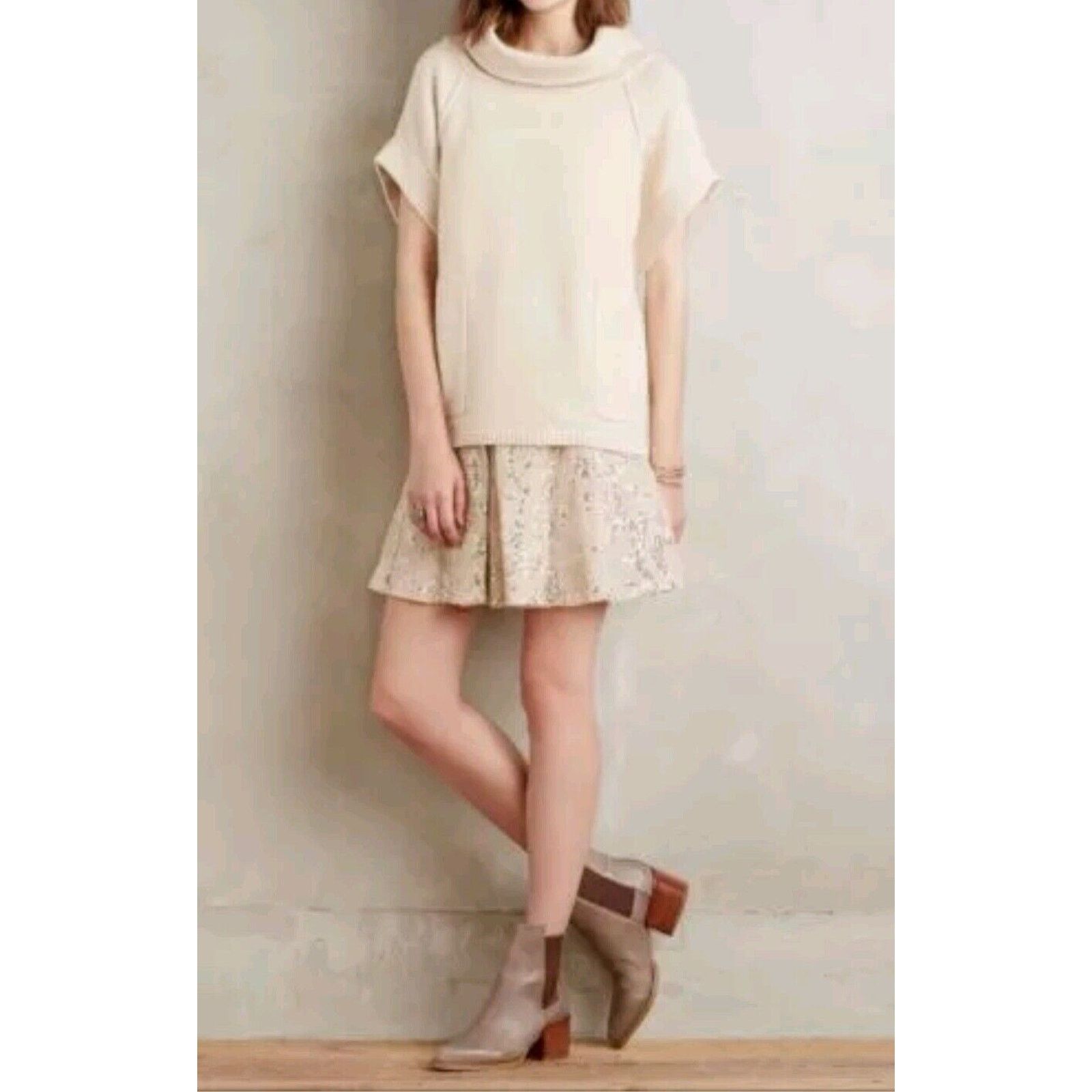 New Anthropologie Sequins Mezza Mini Skirt by Plenty $228