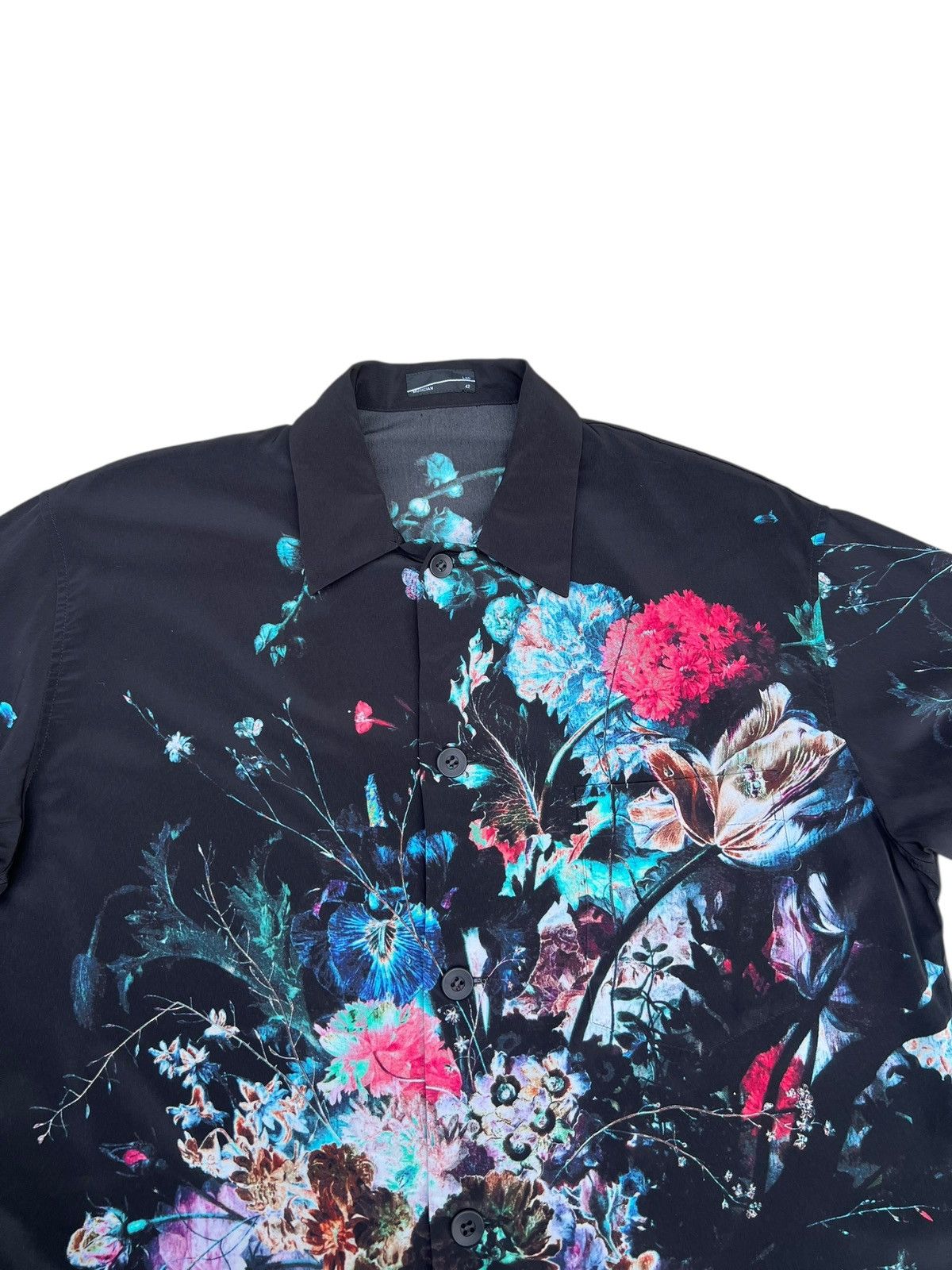 Lad Musician Lad Musician SS19 Vibrant Floral Print Long Sleeve Shirt Size US M / EU 48-50 / 2 - 9 Thumbnail