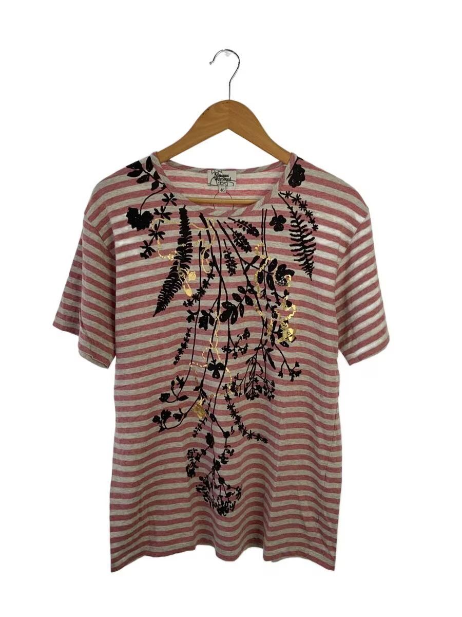 Vivienne Westwood Striped Floral Orb Tee Size US S / EU 44-46 / 1 - 1 Thumbnail
