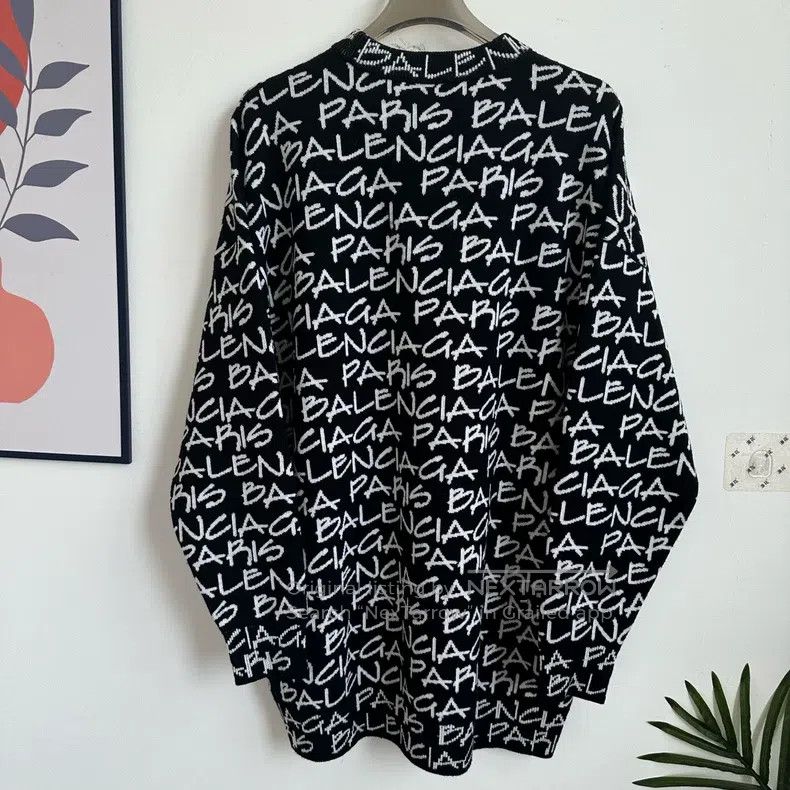 Balenciaga Balenciaga Black Barrage Knitted Sweater Size US XS / EU 42 / 0 - 2 Thumbnail