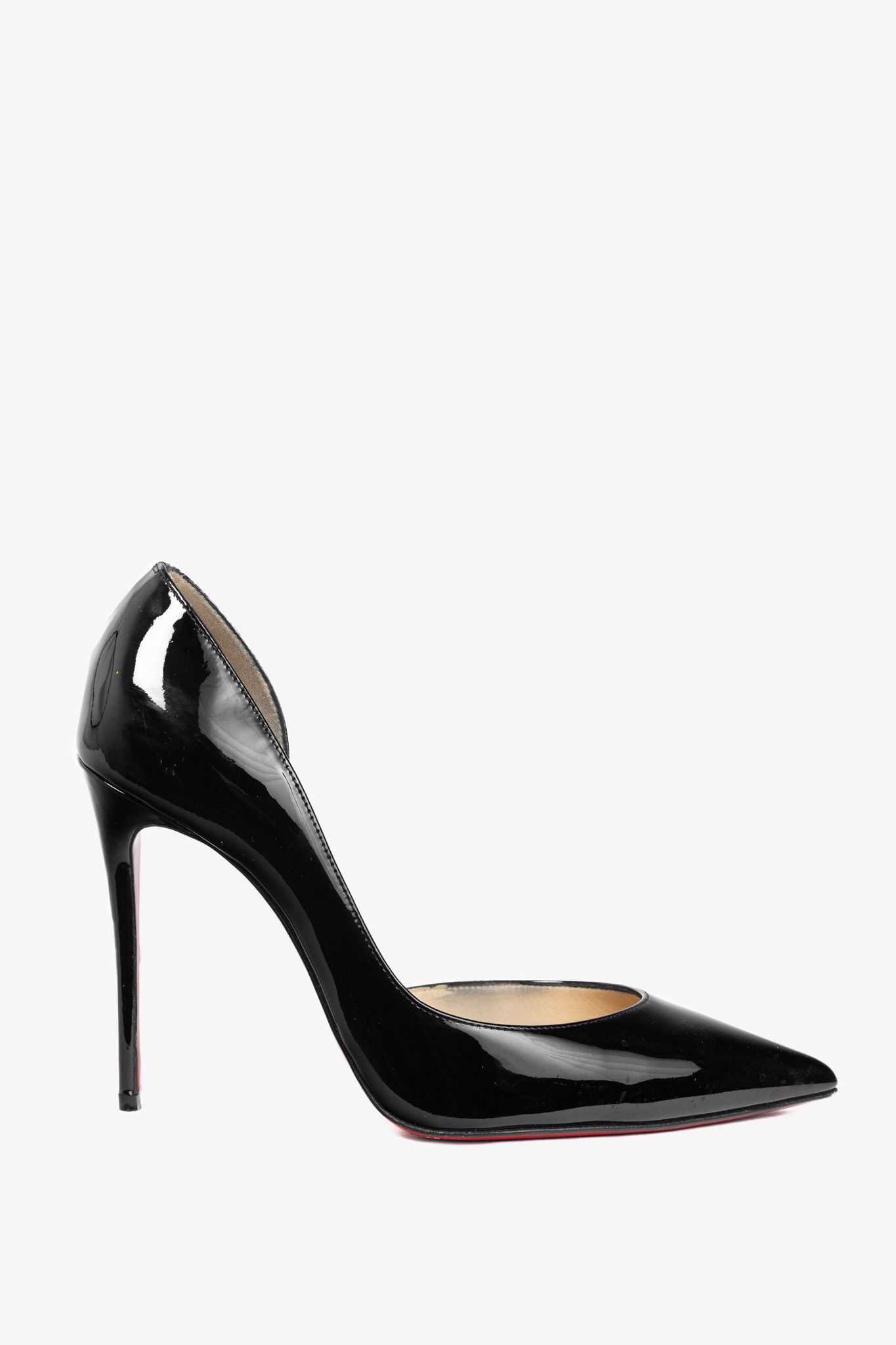 Christian Louboutin Christian Louboutin Iriza Patent Pointed Toe d'Orsay Pumps Size US 7.5 / IT 37.5 - 1 Thumbnail