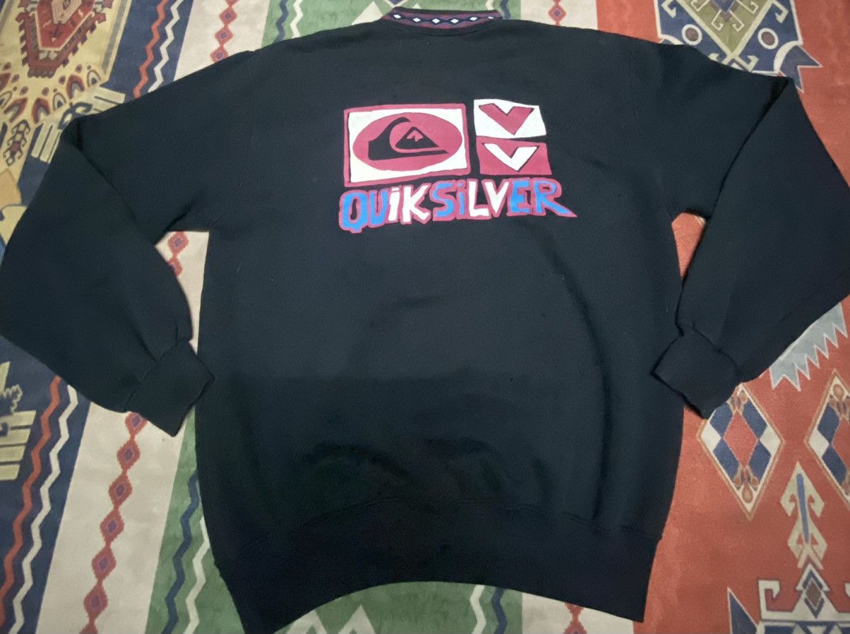 Quiksilver 💥VINTAGE 90s QUIKSILVER NAVAJO ART CREWNECK SWEATSHIRT Size US M / EU 48-50 / 2 - 1 Thumbnail