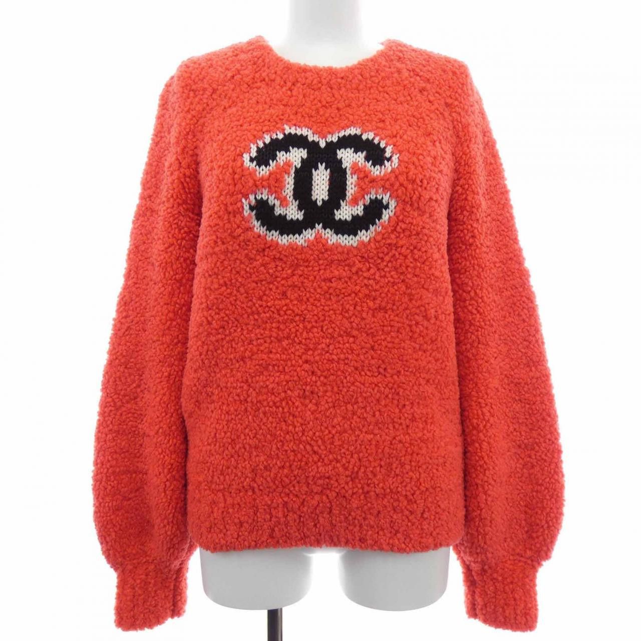 Chanel Chanel Chanel Cashmere Blend Knitwear Textile Tops P62563K48070 DUTY FREE for USA Size ONE SIZE - 1 Thumbnail