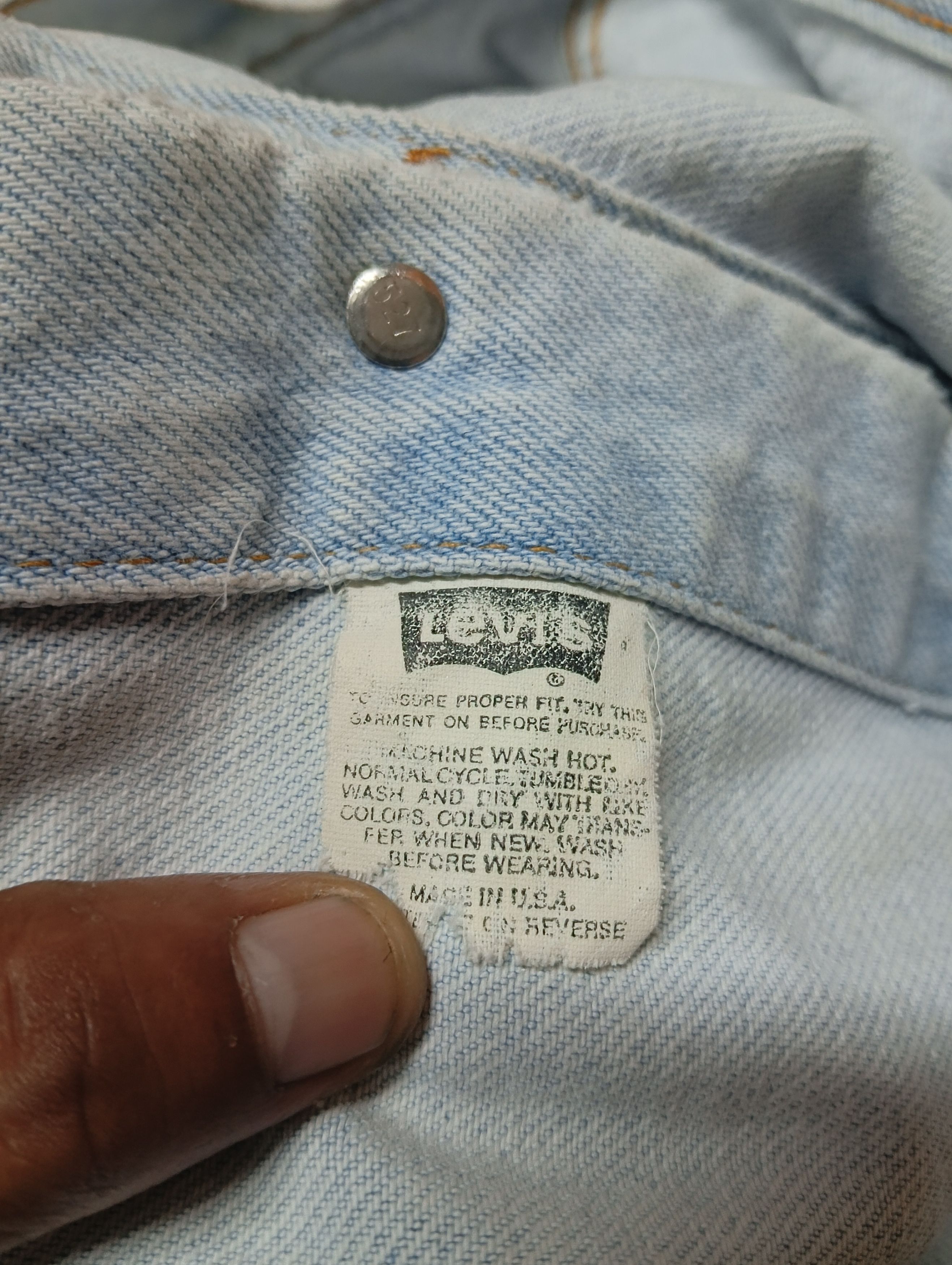 Levi's × Levi's Vintage Clothing vintage distressed denim levis trucker jackets Size US M / EU 48-50 / 2 - 10 Thumbnail