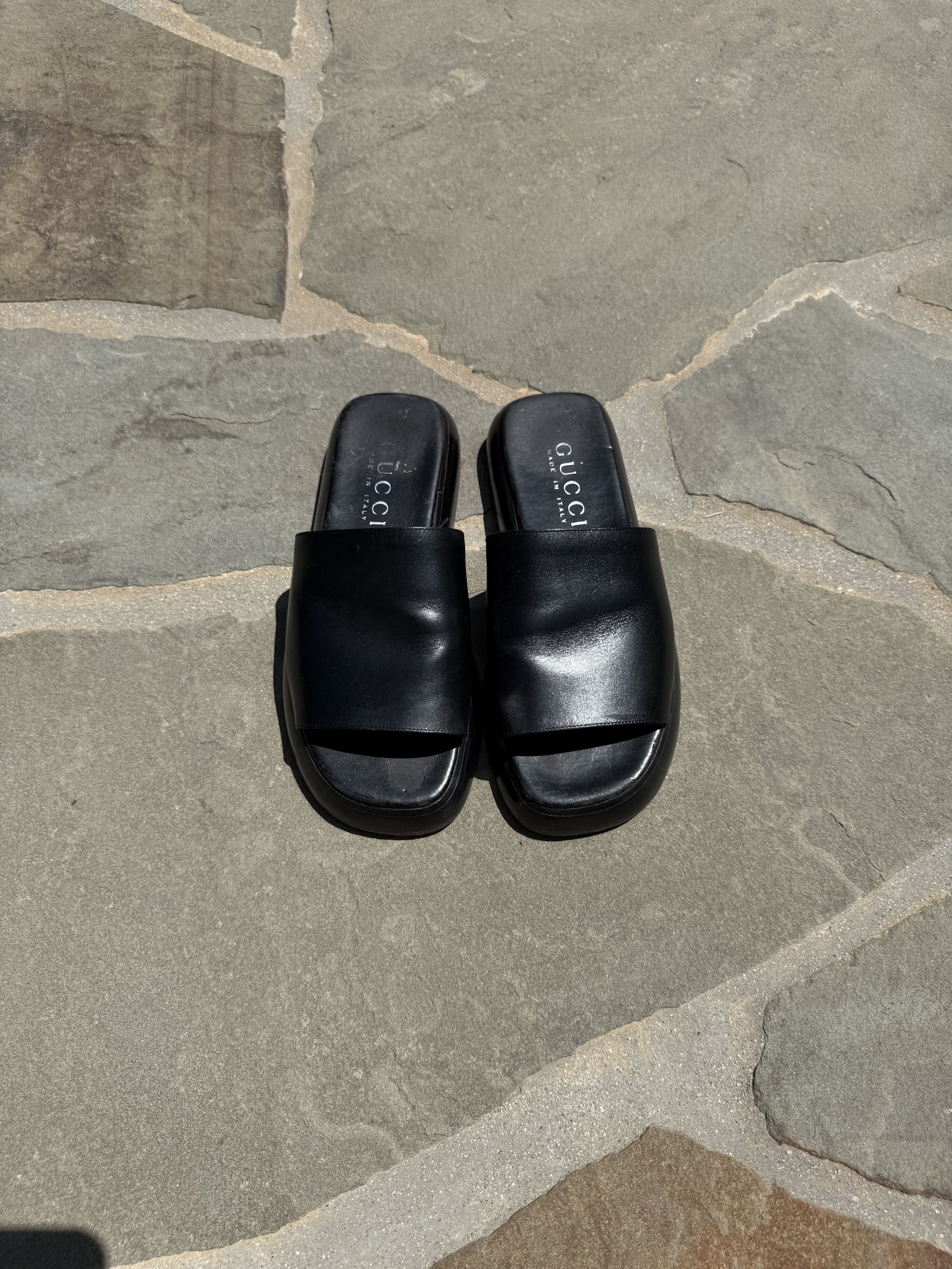 Gucci Very Vintage Gucci Slides Size US 6 / IT 36 - 1 Thumbnail