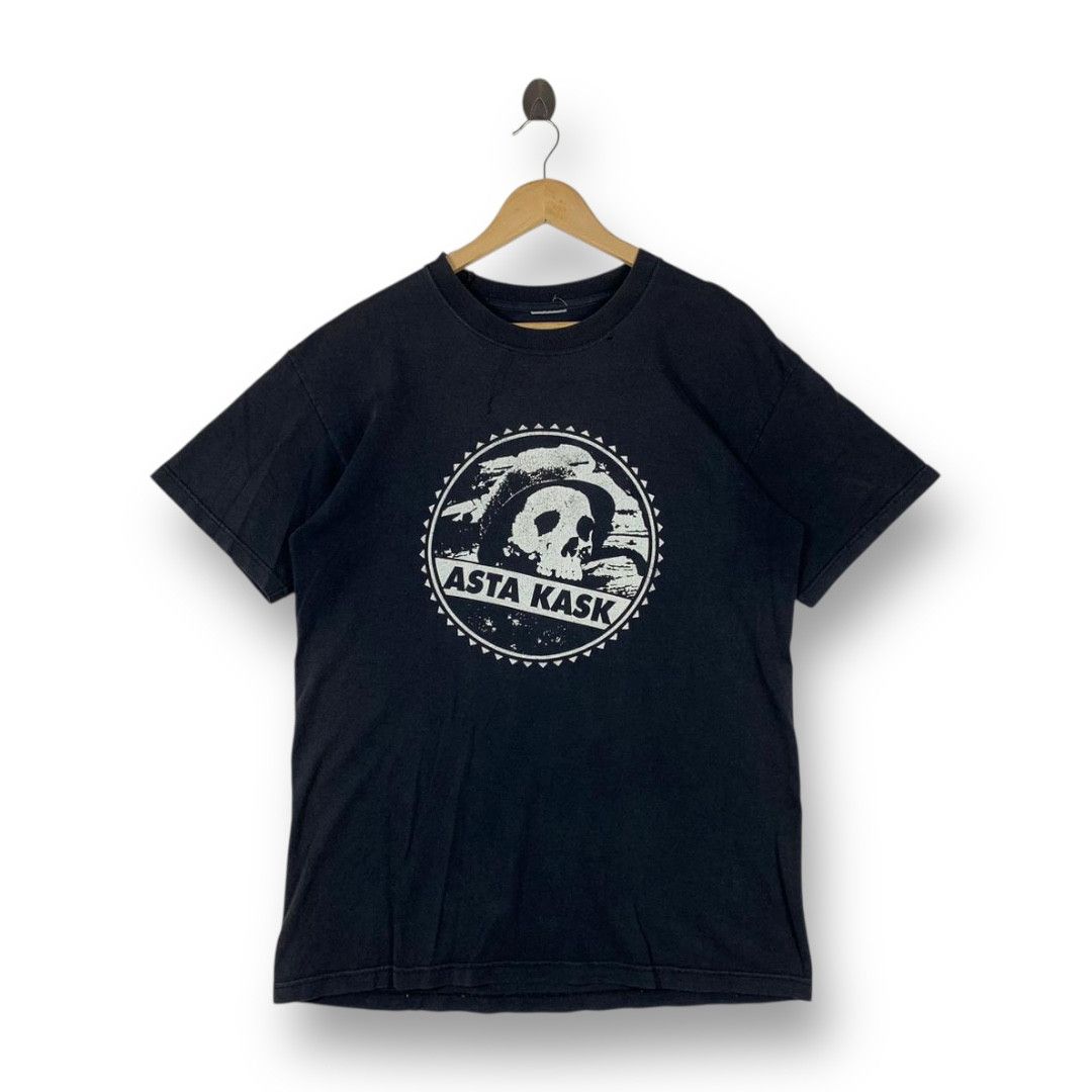 Band Tees Vintage ASTA KASK Swedish punk rock band tee Size US M / EU 48-50 / 2 - 1 Thumbnail