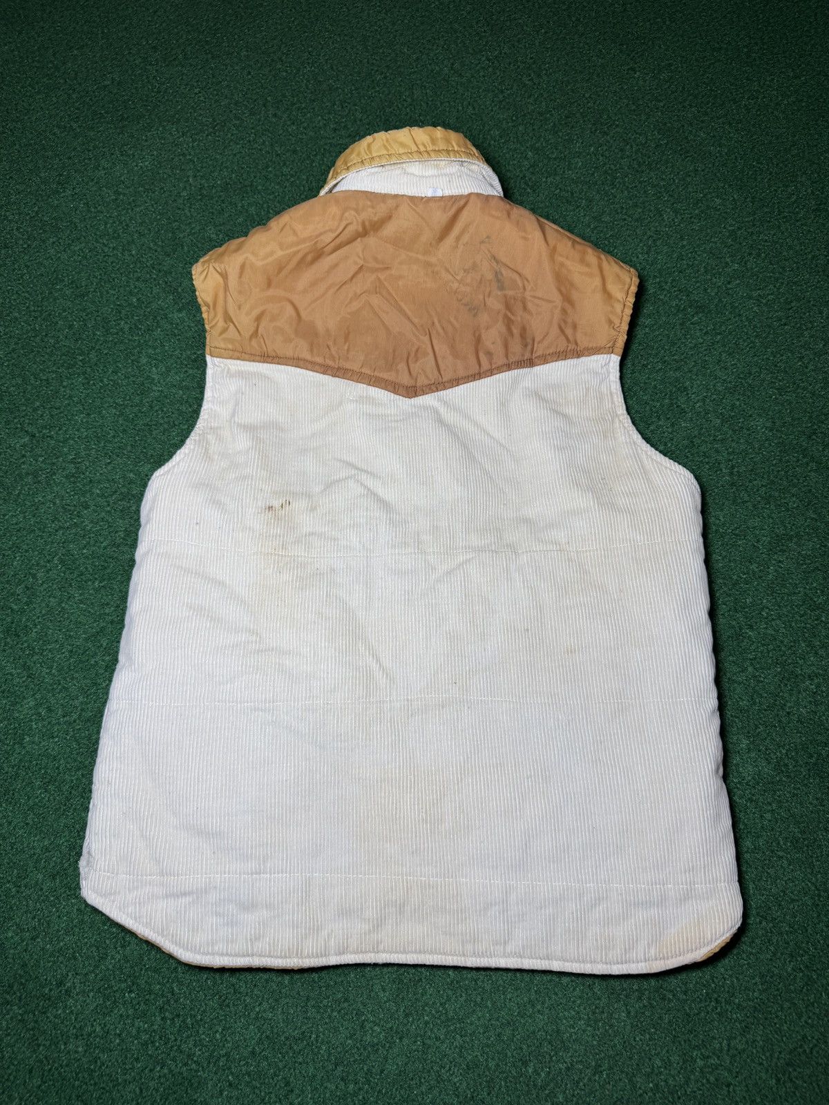 Vintage Vintage 70s Castlepeak Corduroy Reversible Button Up Vest Size US M / EU 48-50 / 2 - 4 Thumbnail