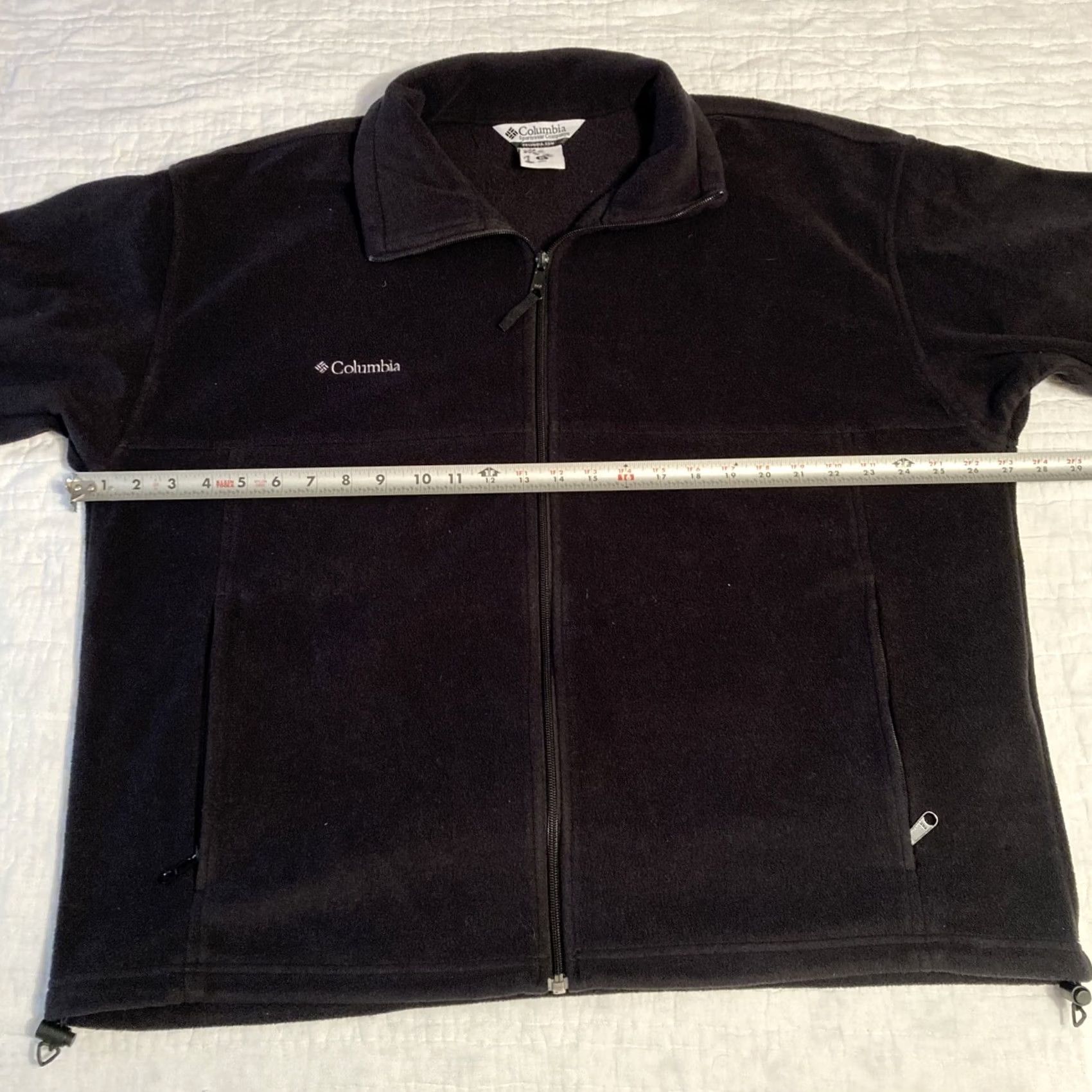 Vintage VINTAGE Columbia Jacket Men XL Black Fleece Embroidered Size US XL / EU 56 / 4 - 4 Thumbnail