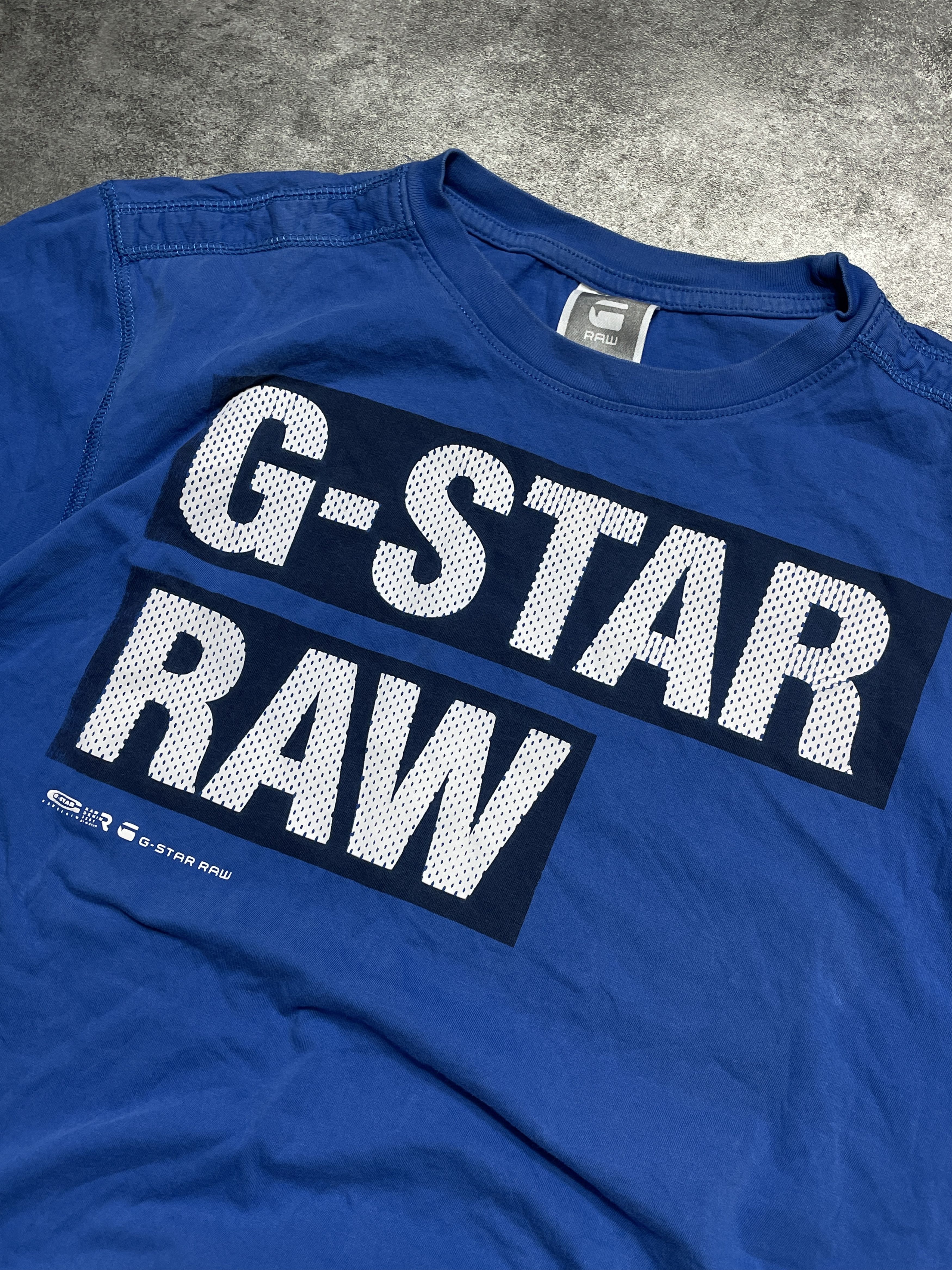 G-Star G-Star Raw T-Shirt Spellout Streetwear Y2K Size US XL / EU 56 / 4 - 3 Thumbnail