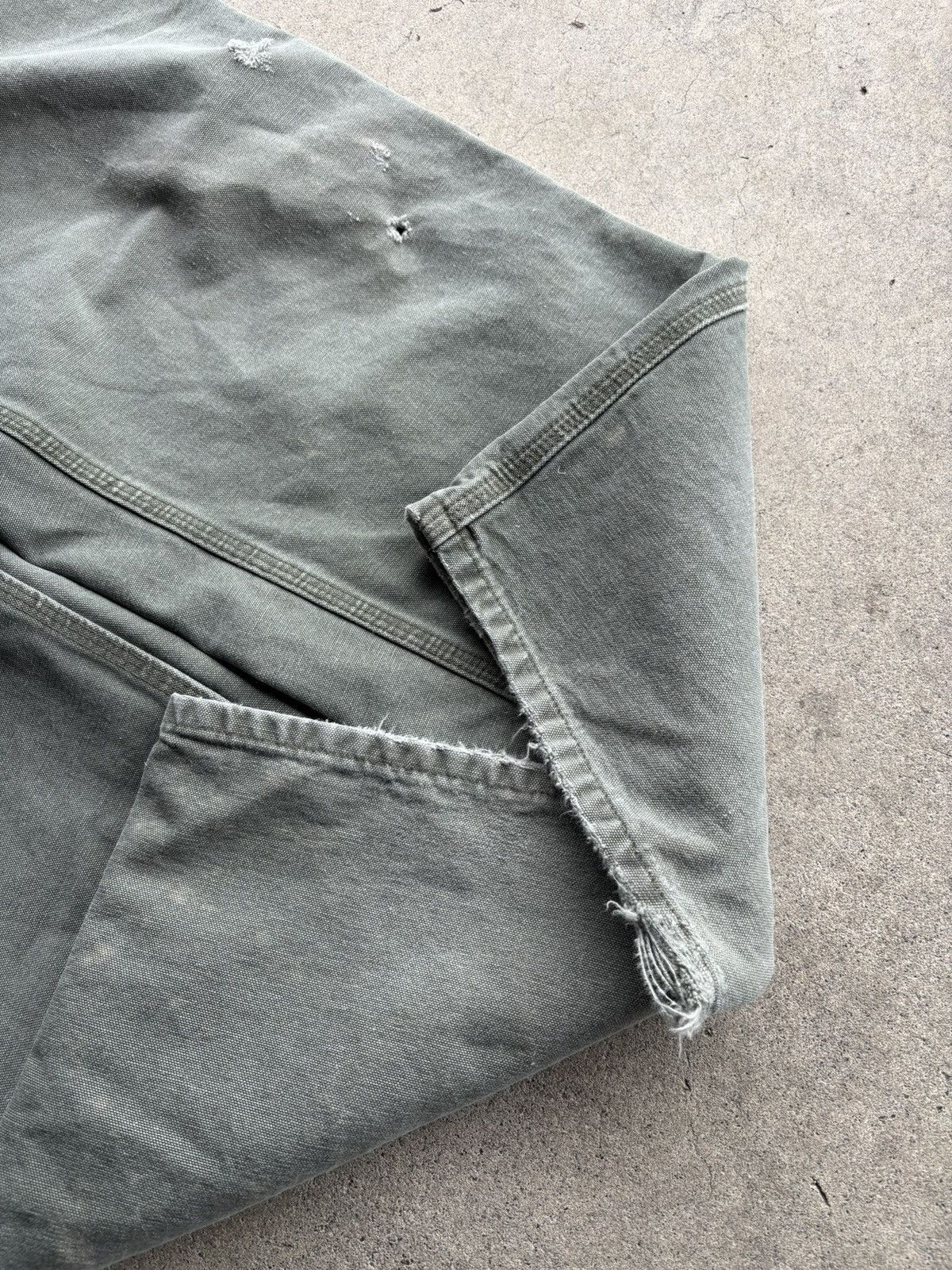 Carhartt Vintage Forrest Carhartt Green Baggy Wide Single Knee Pants Size US 38 / EU 54 - 7 Thumbnail