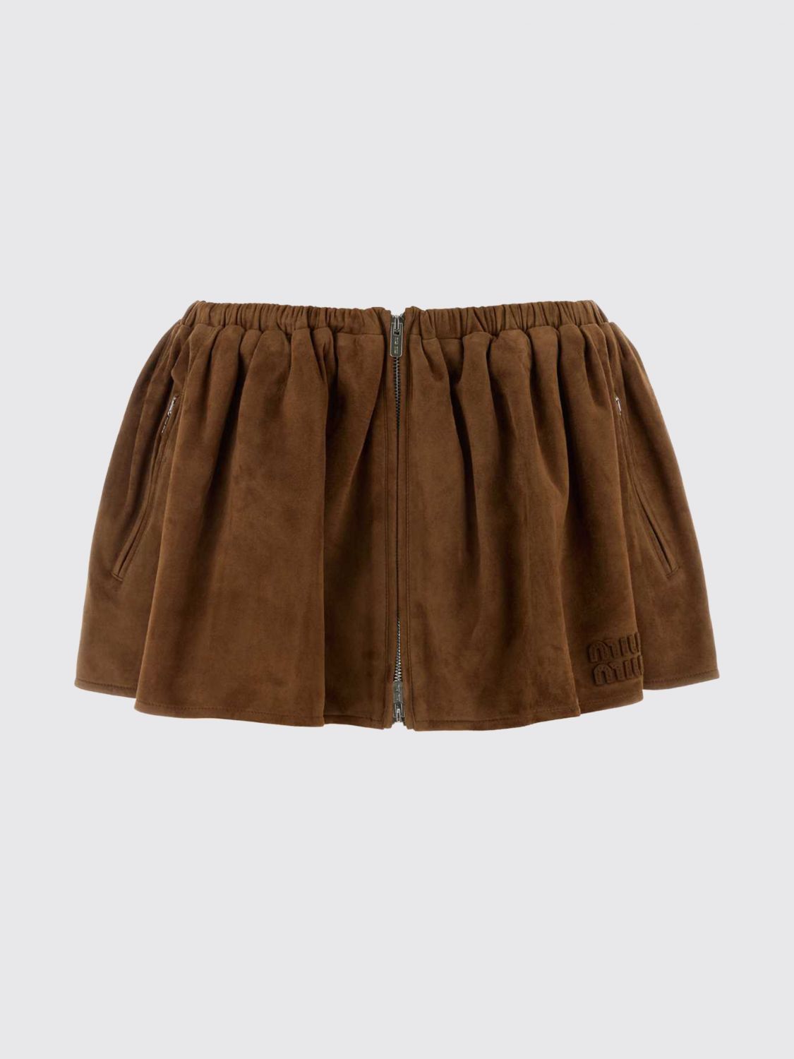 Miu Miu Miu Miu Skirt Woman Brown Size 27" / US 4 / IT 40 - 1 Preview