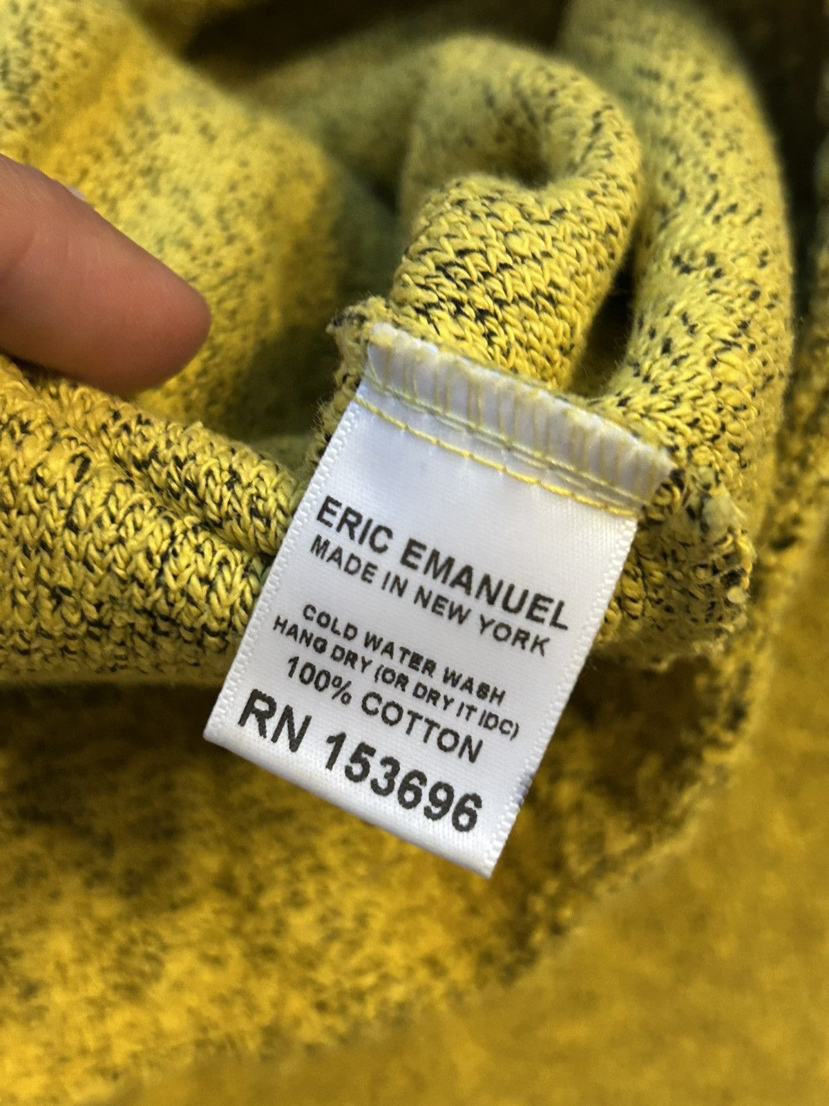 Eric Emanuel Eric Emanuel Yellow Boucle Sweatpants Size US 34 / EU 50 - 5 Thumbnail