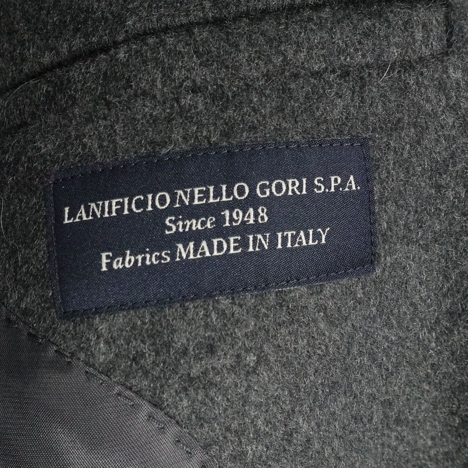 Quince Quince Medium Italian Wool Single Breasted Coat Charcoal Size M / US 6-8 / IT 42-44 - 8 Thumbnail