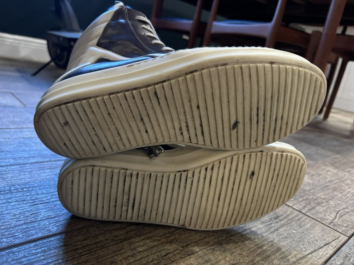 Rick Owens Brown and Milk Geobasket Sneakers Size US 9 / EU 42 - 6 Thumbnail