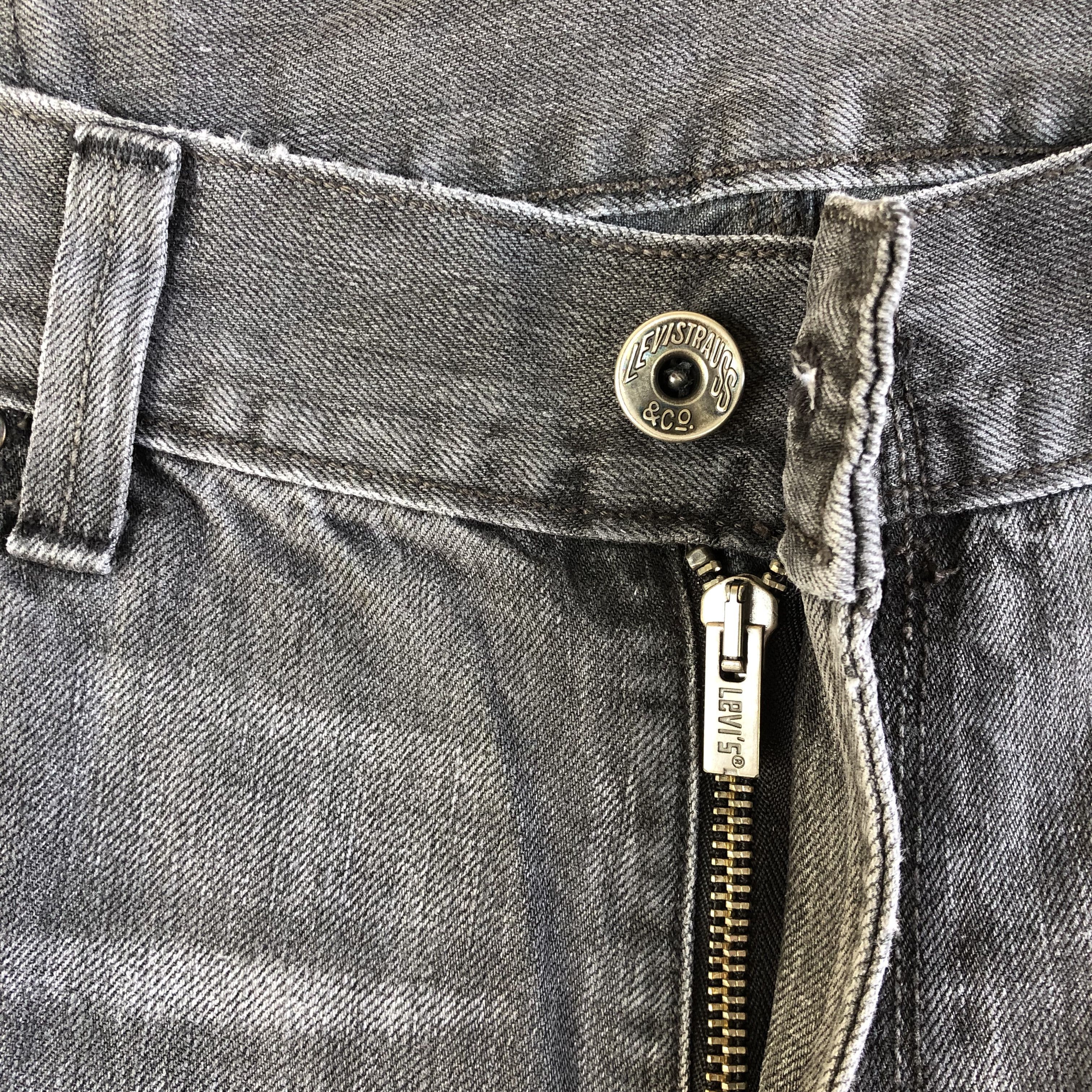 Levi's Vintage Super Black Levis 514 Jeans Levi's Faded Denim Size US 32 / EU 48 - 9 Thumbnail