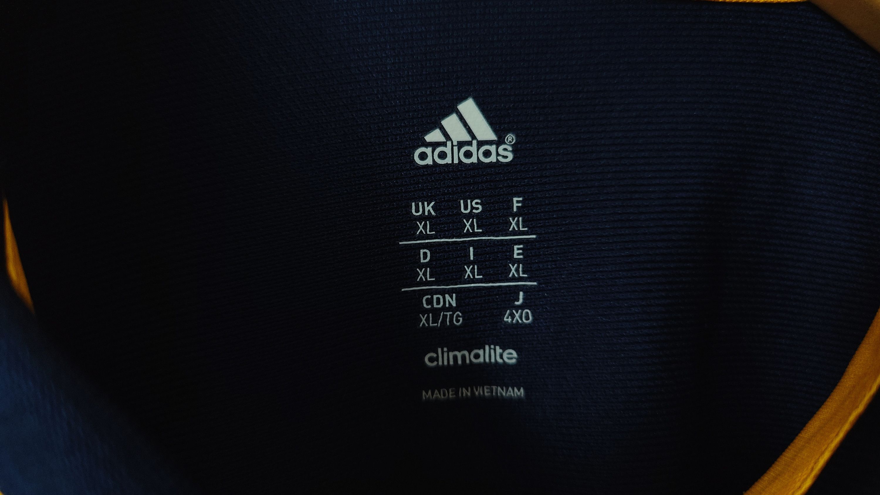 Adidas LA Galaxy x Adidas 2015 Herbalife Soccer Polo Jersey Size US XL / EU 56 / 4 - 2 Thumbnail