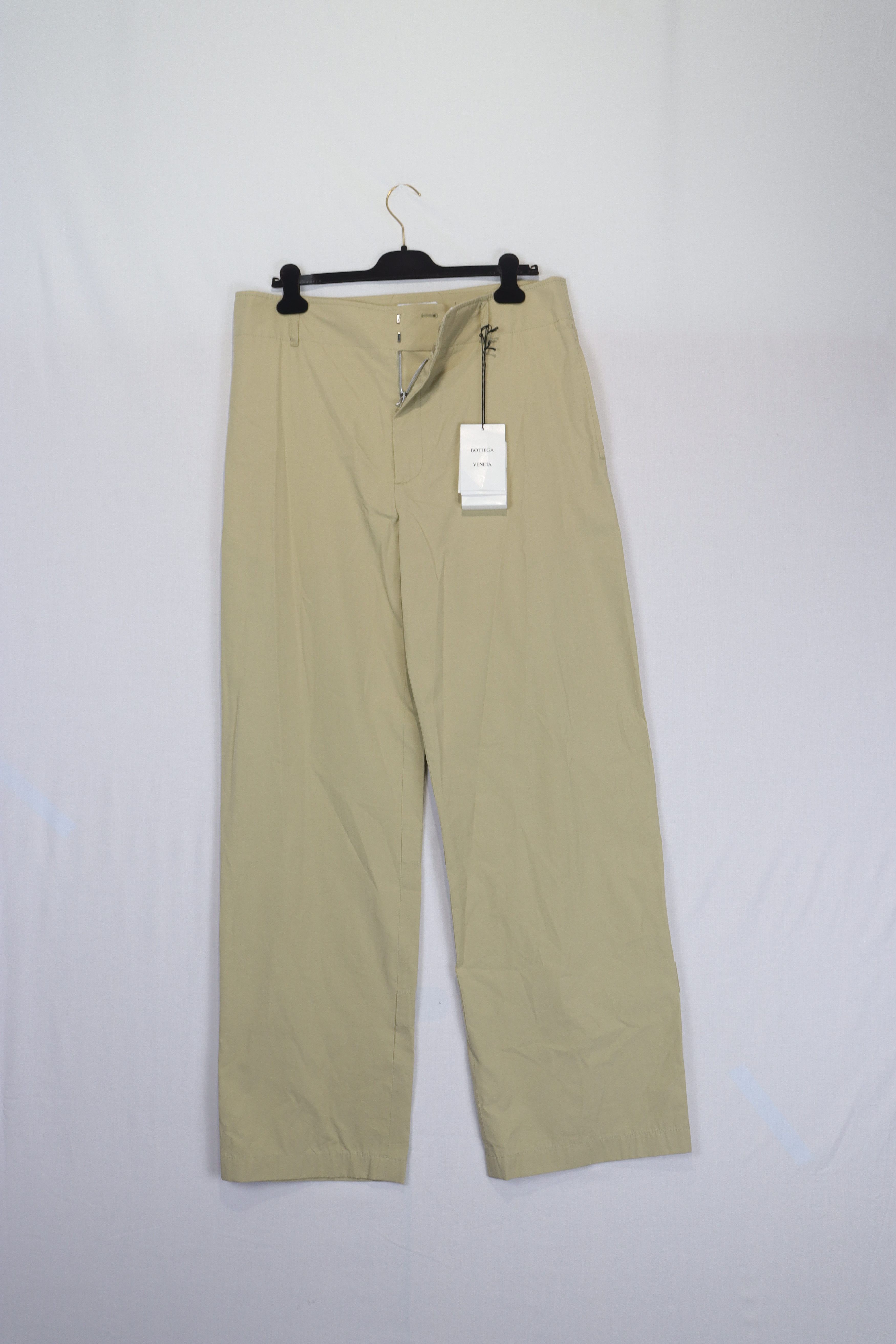 Bottega Veneta o1rshd11223 Adjust Back Stretch Pant in Beige / Travertine Size US 36 / EU 52 - 9 Thumbnail