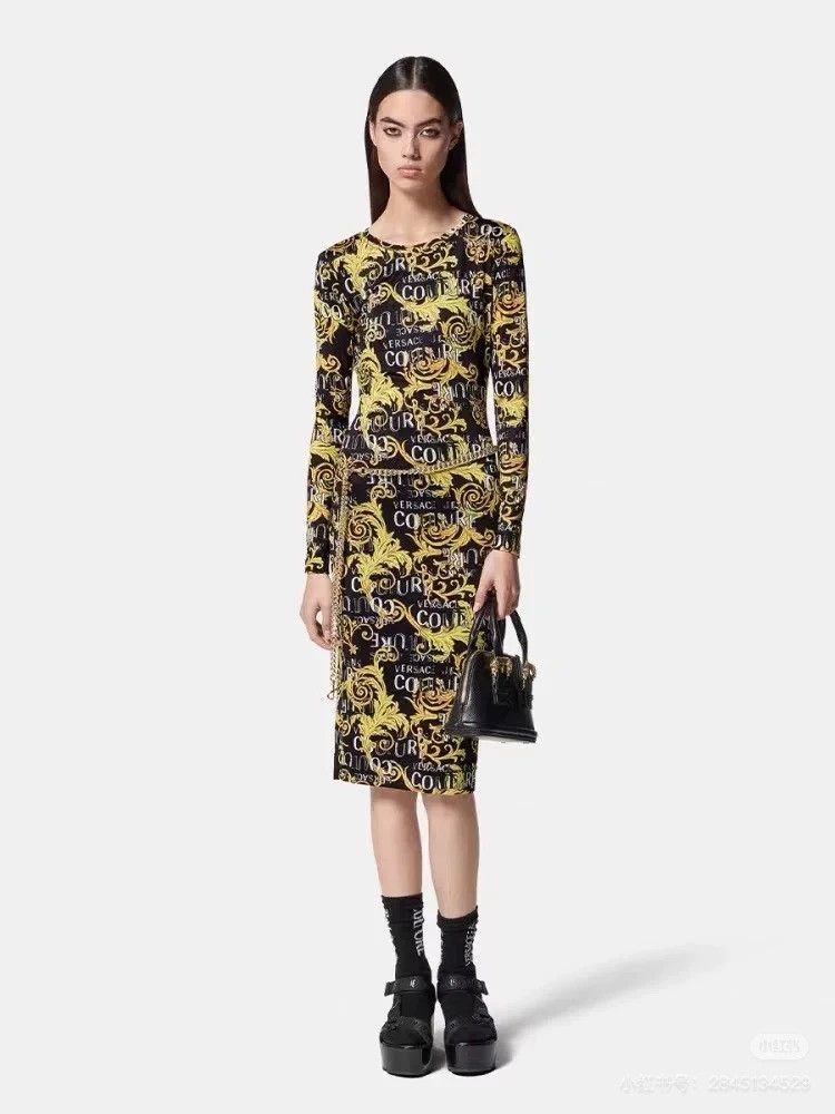Versace Versace Slim dress Size M / US 6-8 / IT 42-44 - 1 Thumbnail