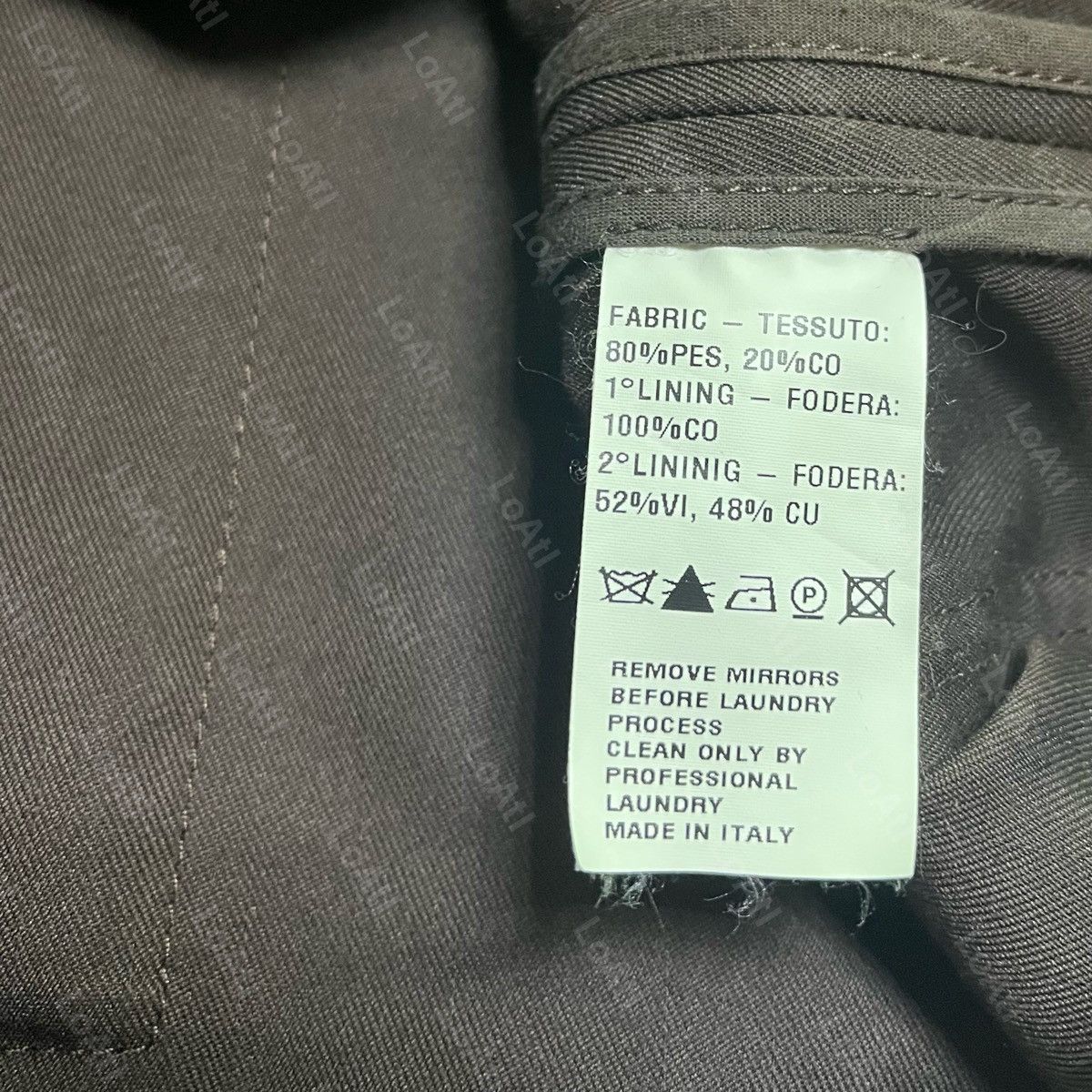 Walter Van Beirendonck walter van beirendonck 21ss mirror blazer Size 50S - 9 Thumbnail