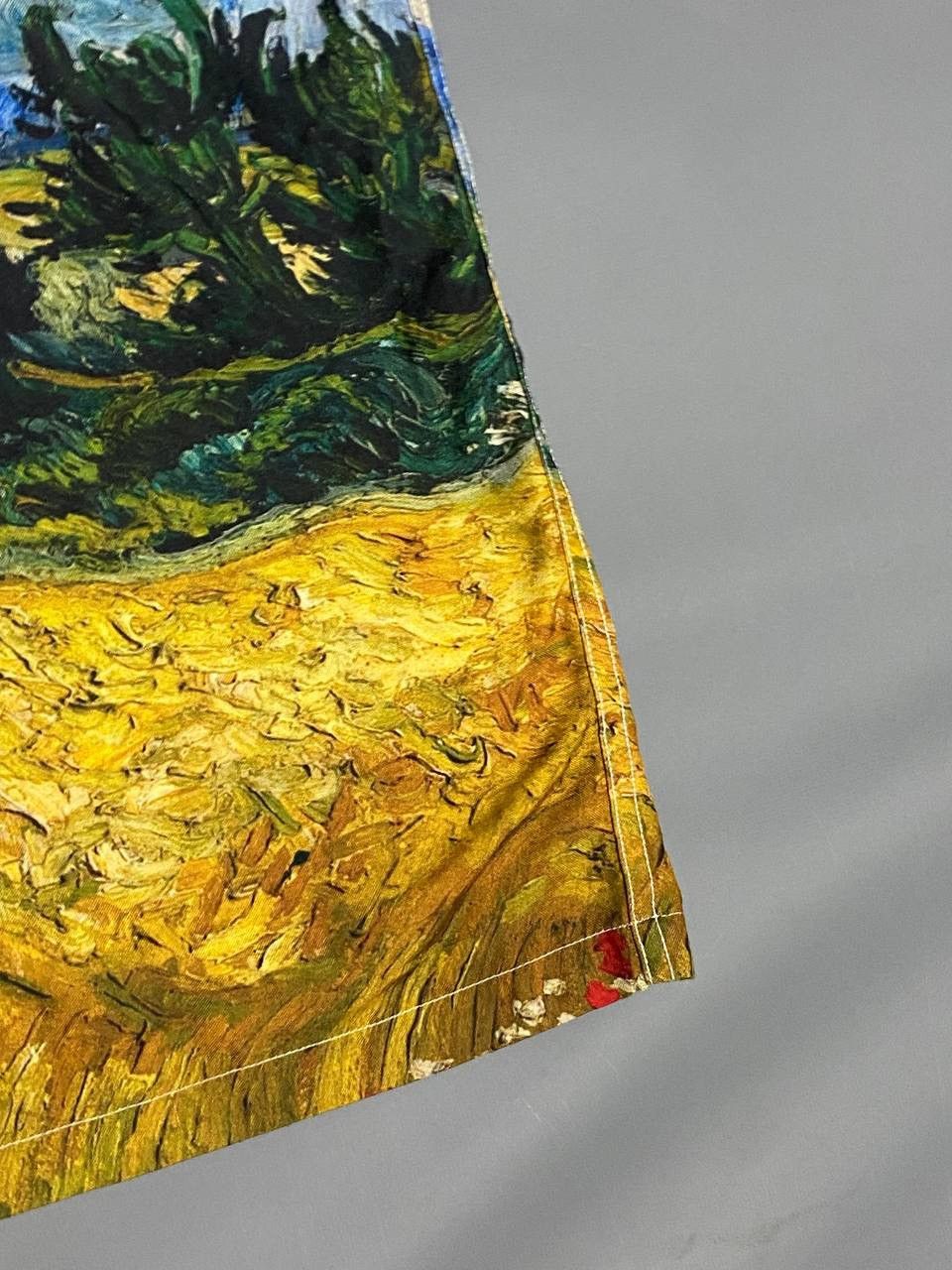 Vintage APOH London Van Gogh Print Shirt Short Sleeve Abstract Art L Size US L / EU 52-54 / 3 - 20 Thumbnail
