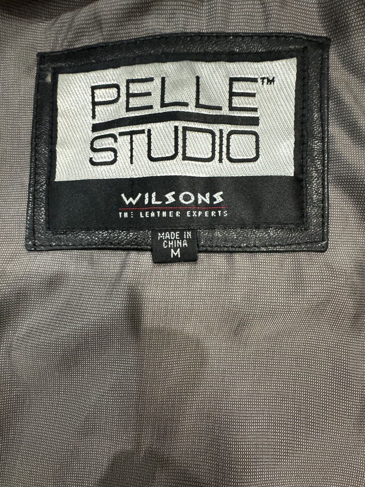 Wilsons Leather Pelle Studio Leather Jacket Size US M / EU 48-50 / 2 - 3 Thumbnail