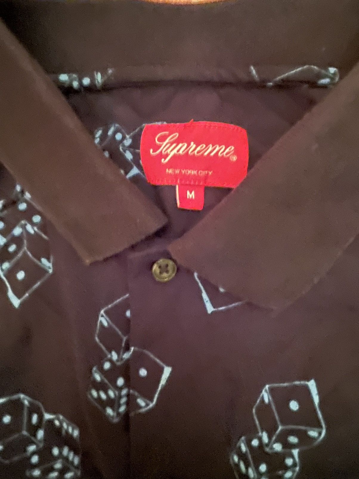 Supreme Supreme SS19 Dice Rayon Size US S / EU 44-46 / 1 - 2 Thumbnail