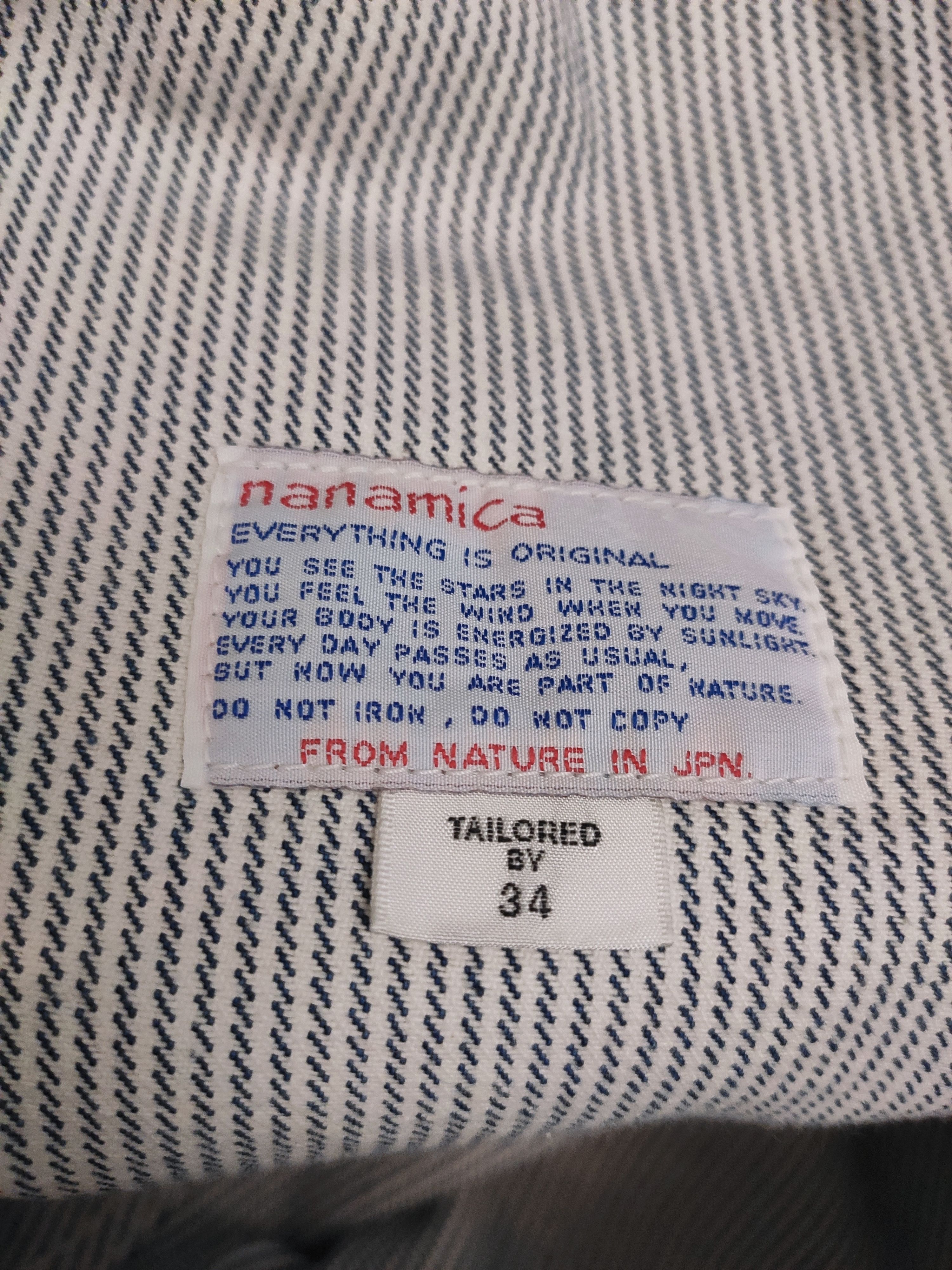 Nanamica Indigo stripe pants.Like Visvim or Engineered Garments Size US 34 / EU 50 - 8 Thumbnail