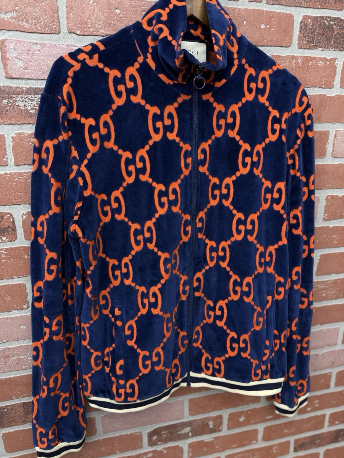Gucci GUCCI GG Print Monogram Chenille Sweater Large $1850 Retail Size US L / EU 52-54 / 3 - 8 Thumbnail
