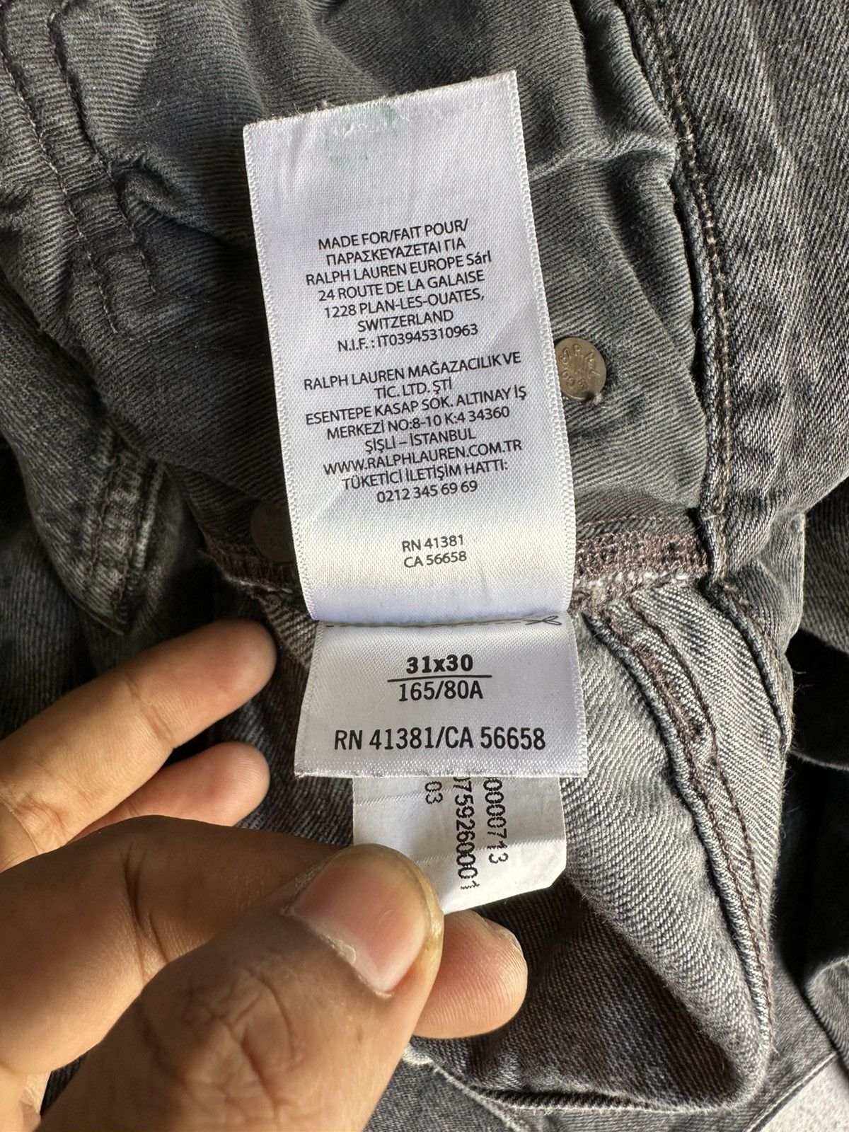 Polo Ralph Lauren Polo Ralph Lauren Patchwork Distressed Denim Size US 32 / EU 48 - 23 Thumbnail