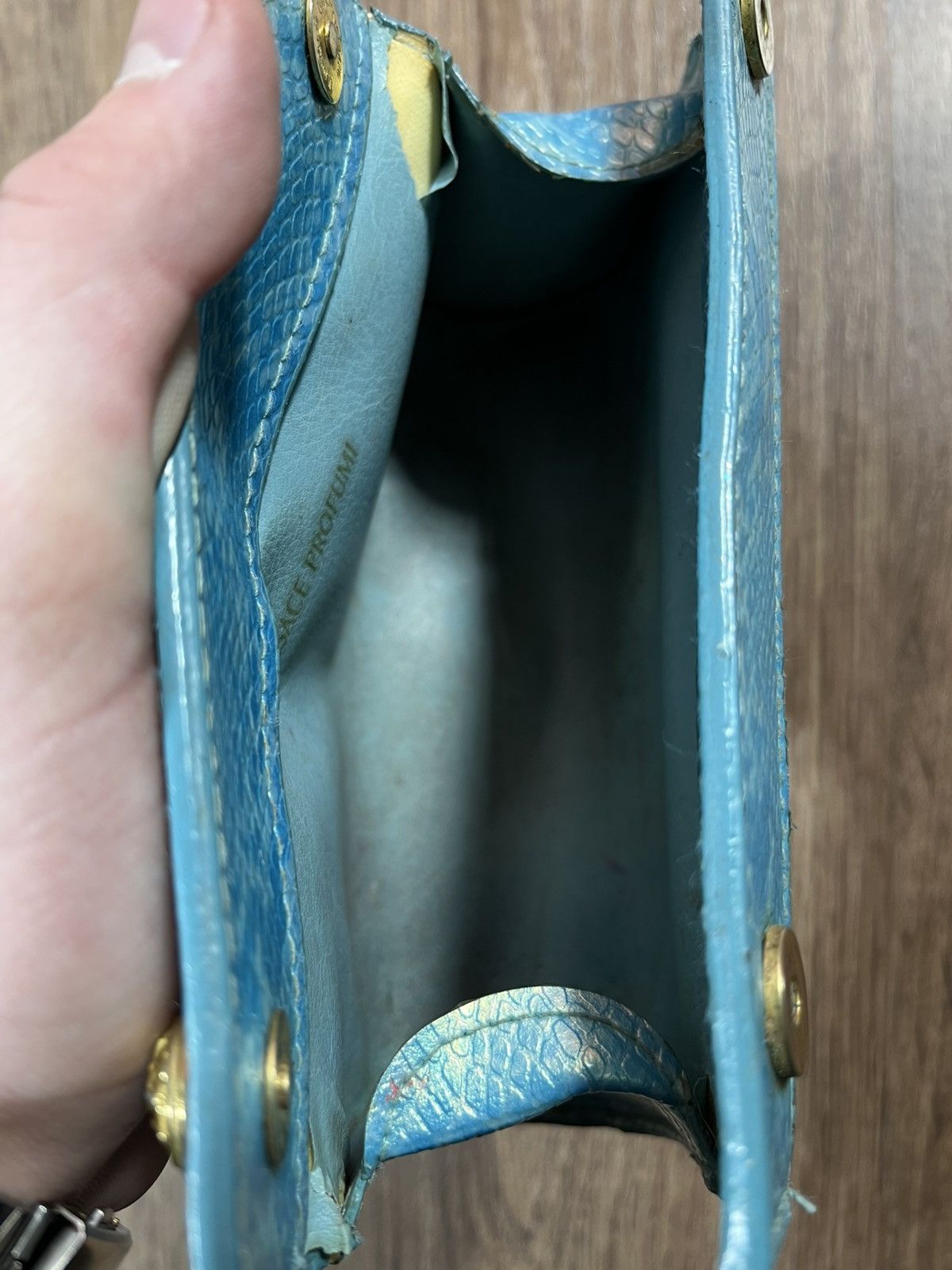 Versace La Medusa Vegan Leather Bag Very Rare Size ONE SIZE - 12 Thumbnail