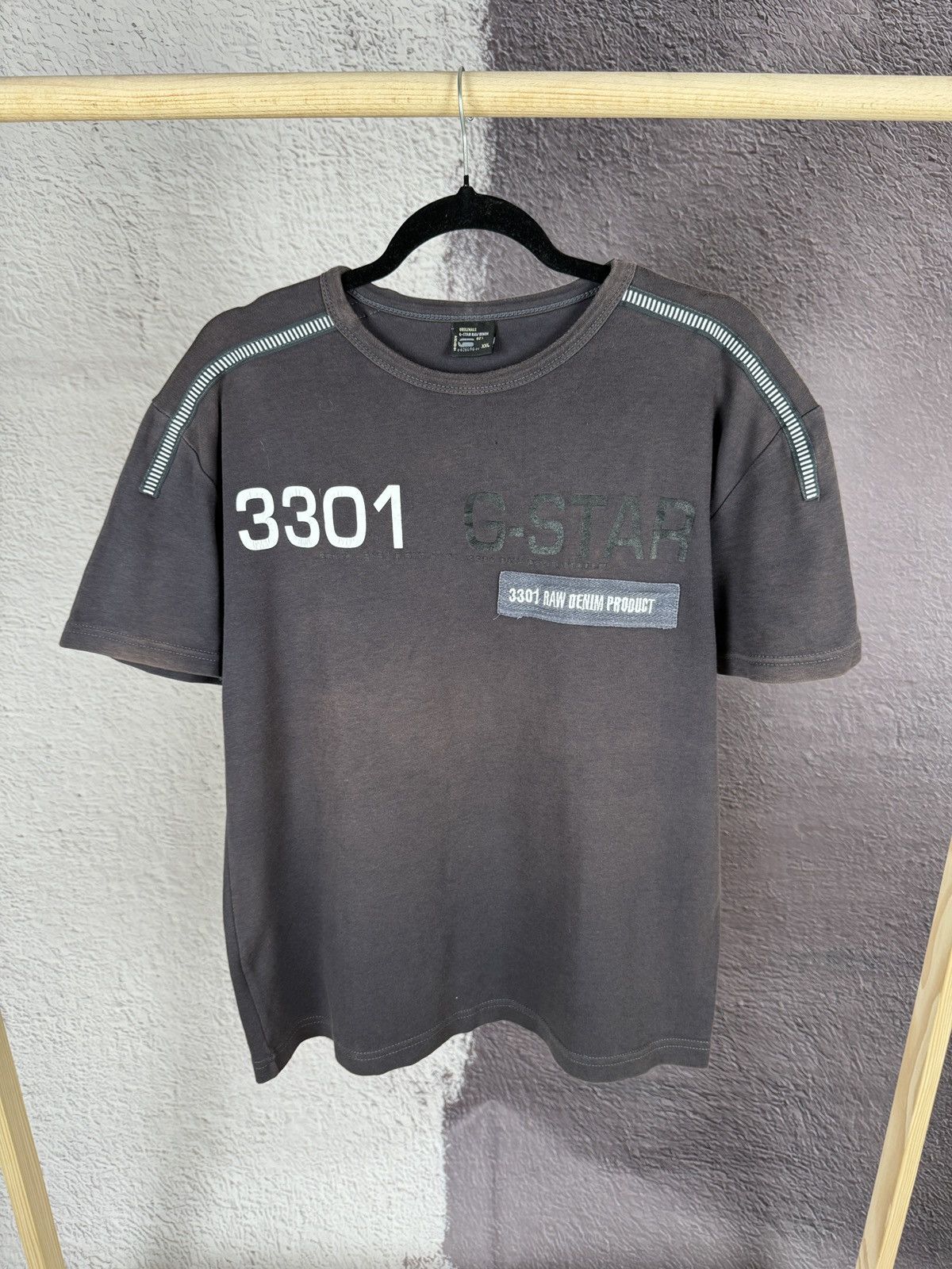 G-Star × Vintage G-Star Raw vintage 90s y2k faded tee shirt Size US L / EU 52-54 / 3 - 1 Thumbnail