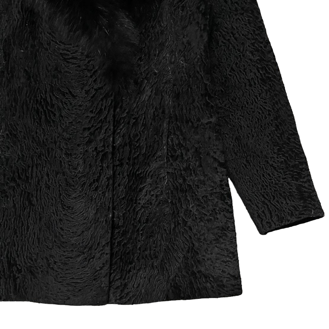 If Six Was Nine Rare Luxury Rotiny Fur Coat Size S / US 4 / IT 40 - 4 Thumbnail