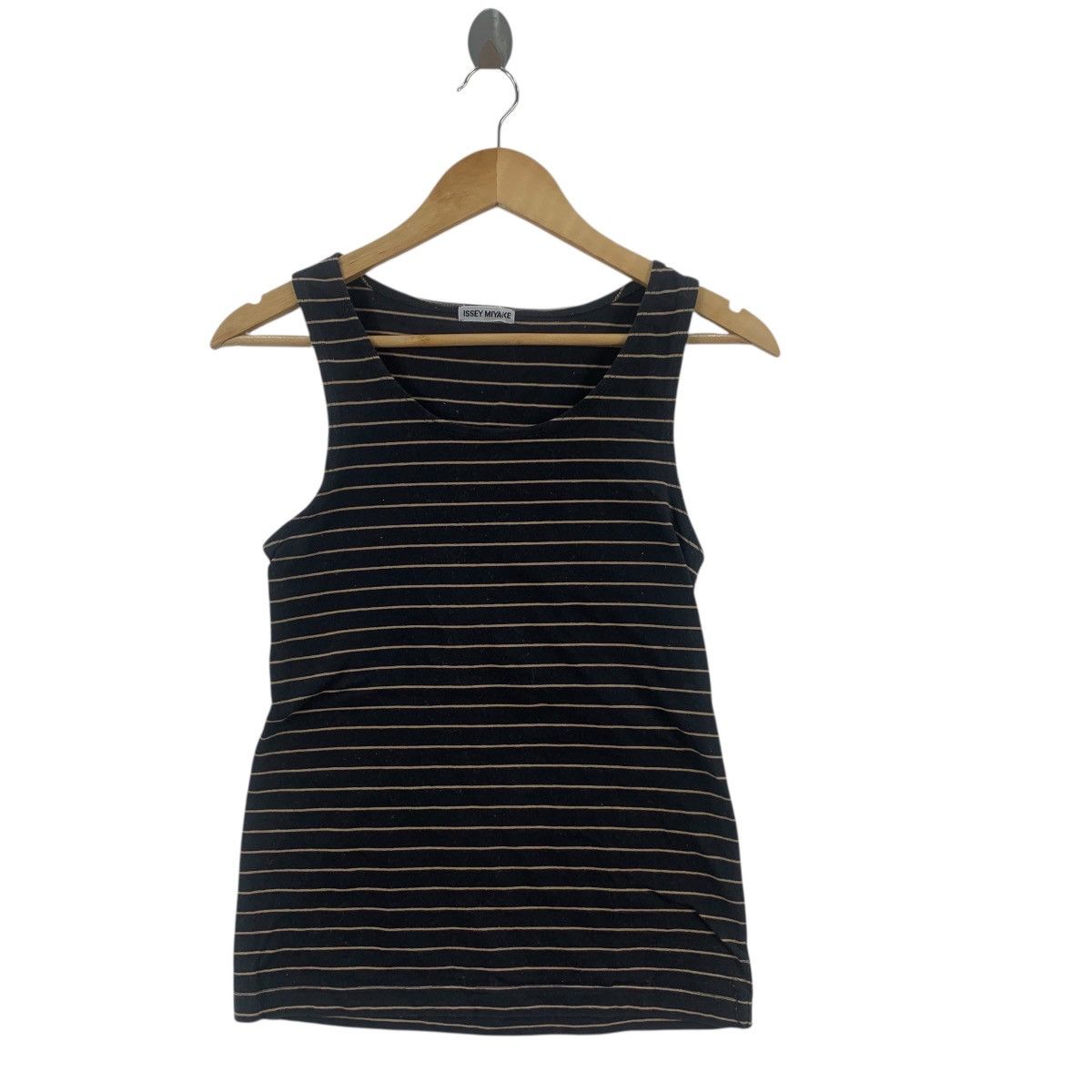 Issey Miyake Vintage ISSEY MIYAKE Design Studio Striped Tank Top Tee Size XXS / US 00 / IT 34 - 4 Thumbnail