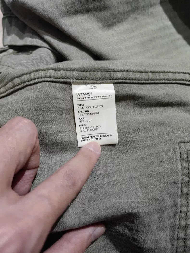 Wtaps Wtaps Military blue thick coat Size US S / EU 44-46 / 1 - 7 Thumbnail