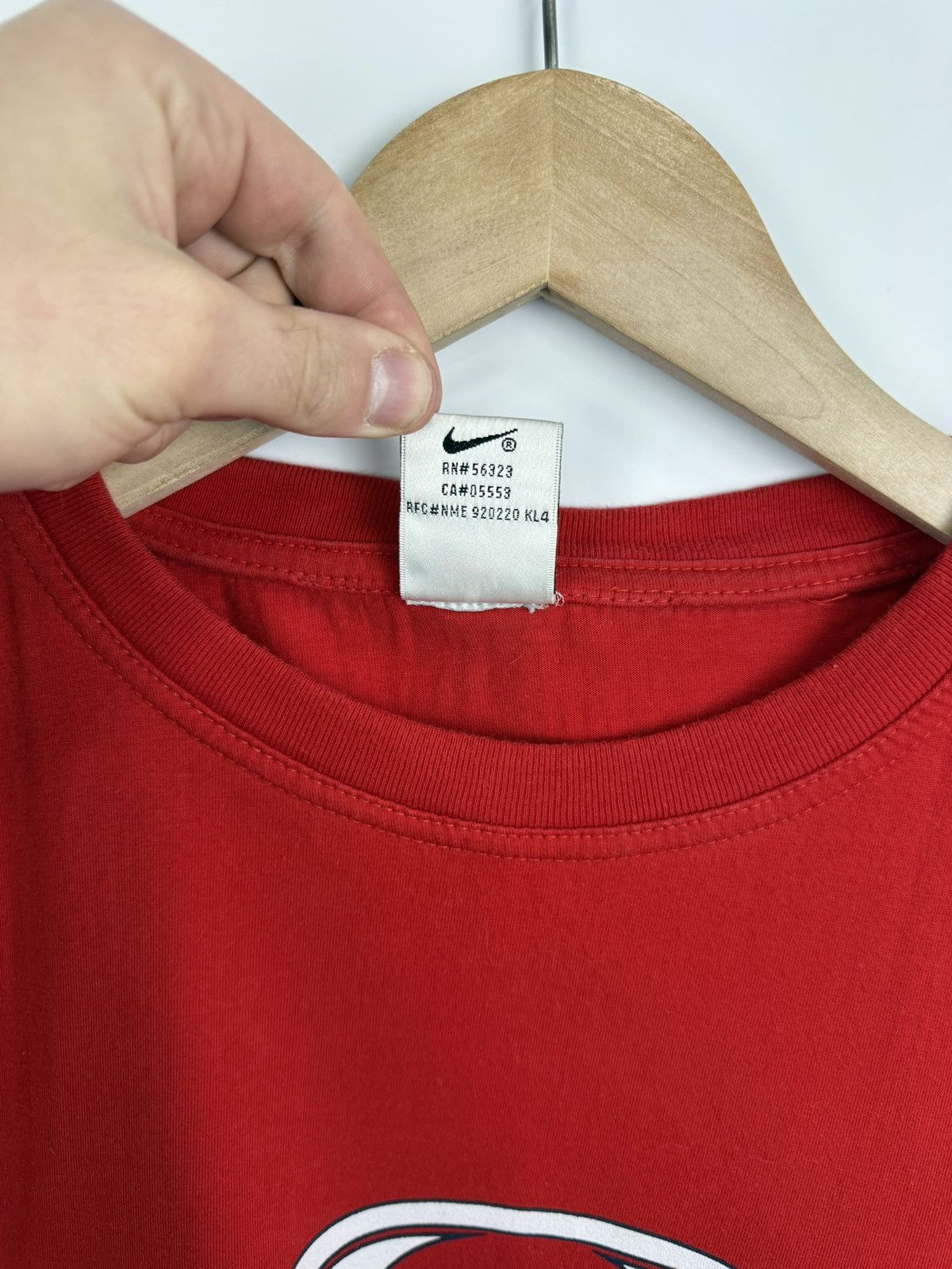 Nike 🇺🇸 Vintage 90s Nike Total Ninety 90 T-Shirt Center Logo Retro Size US M / EU 48-50 / 2 - 6 Thumbnail