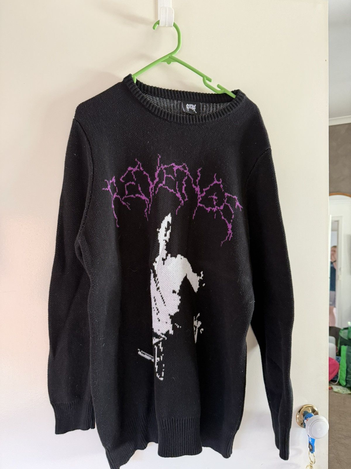 Revenge David & Goliath Knitted Sweater size M