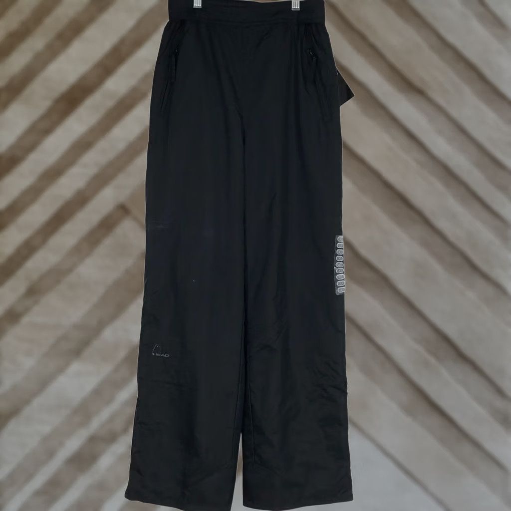Vintage HEAD - LADIES MEDIUM - BLACK SNOW PANTS - Size 32" / US 10 / IT 46 - 1 Thumbnail
