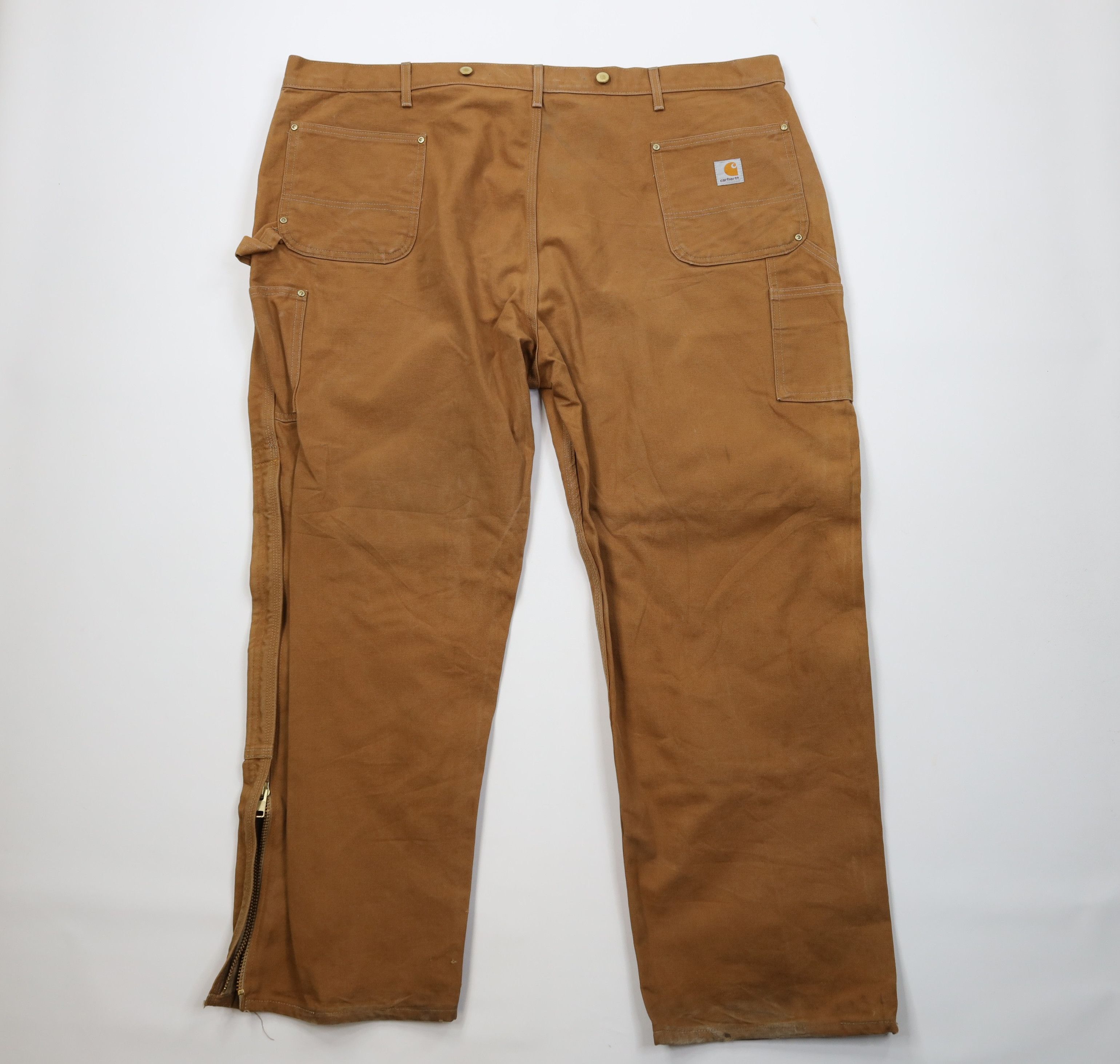Carhartt Vintage Y2K Carhartt Canvas Wide Leg Pants Duck Brown USA Size US 44 / EU 60 - 11 Thumbnail