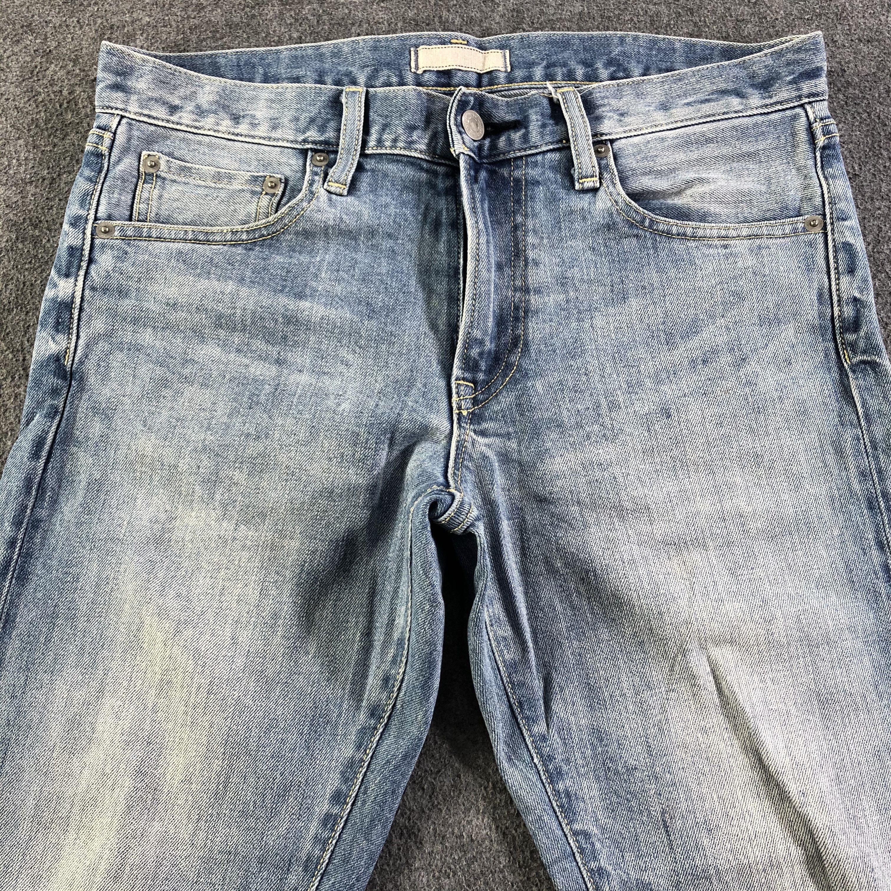 Uniqlo Light Wash Uniqlo Selvedge Jeans-J2967 Size US 32 / EU 48 - 3 Thumbnail