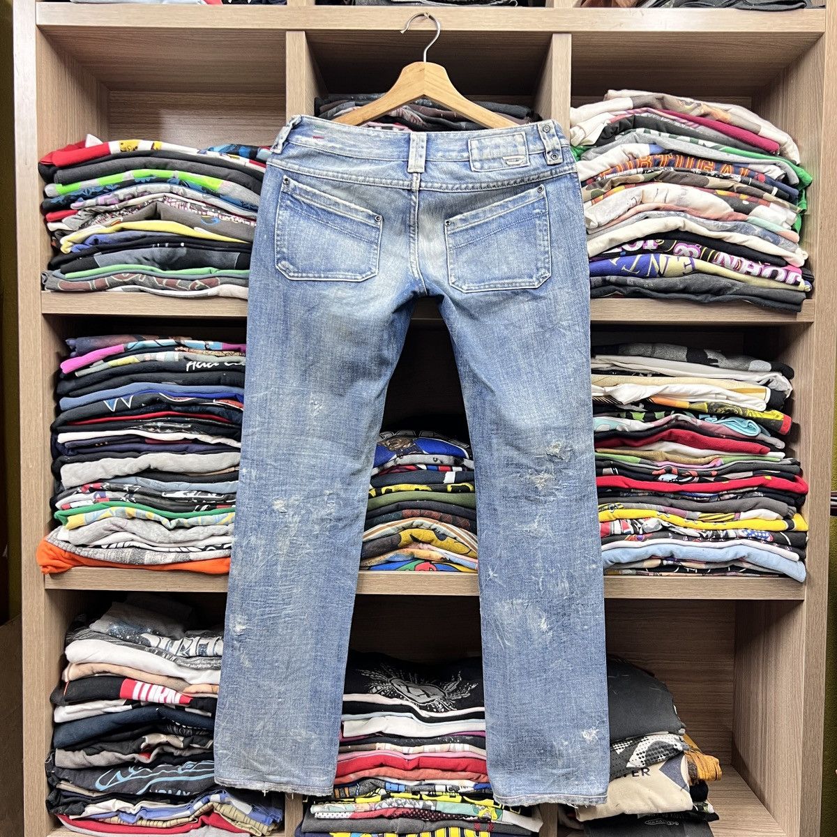 Diesel DIESEL KEATE RUGGED JEANS Size 28" / US 6 / IT 42 - 2 Thumbnail