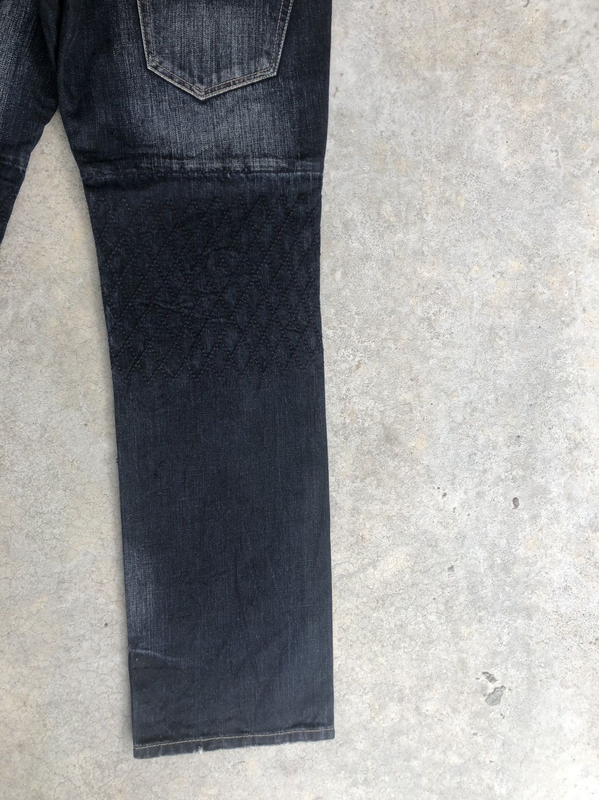 PPFM Japanese PPFM Double Waist Distressed Denim Punk Style Size US 32 / EU 48 - 12 Thumbnail