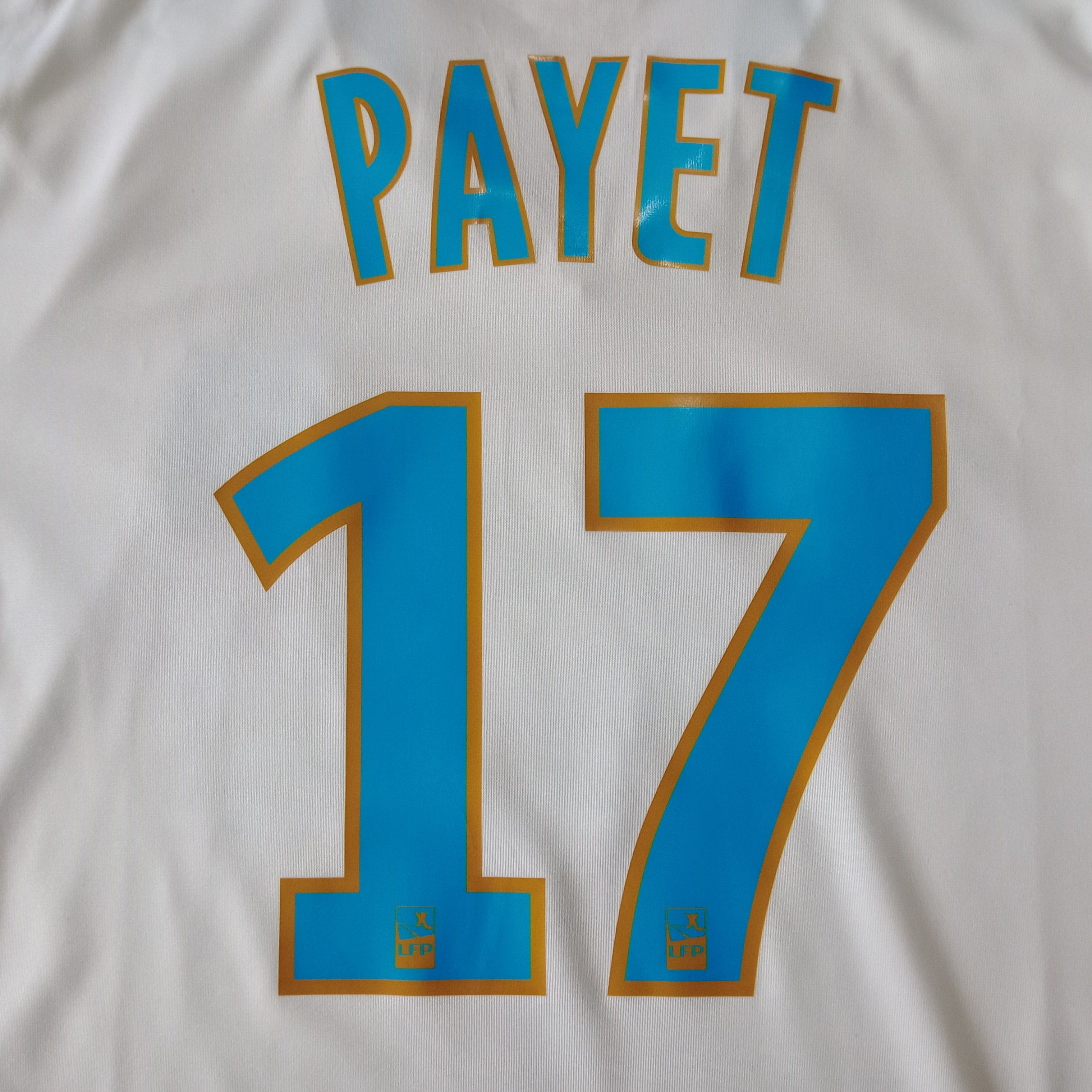 Adidas Olympique Marseille 2013-2014 Home Jersey Dimitri Payet 17 Size US L / EU 52-54 / 3 - 4 Thumbnail
