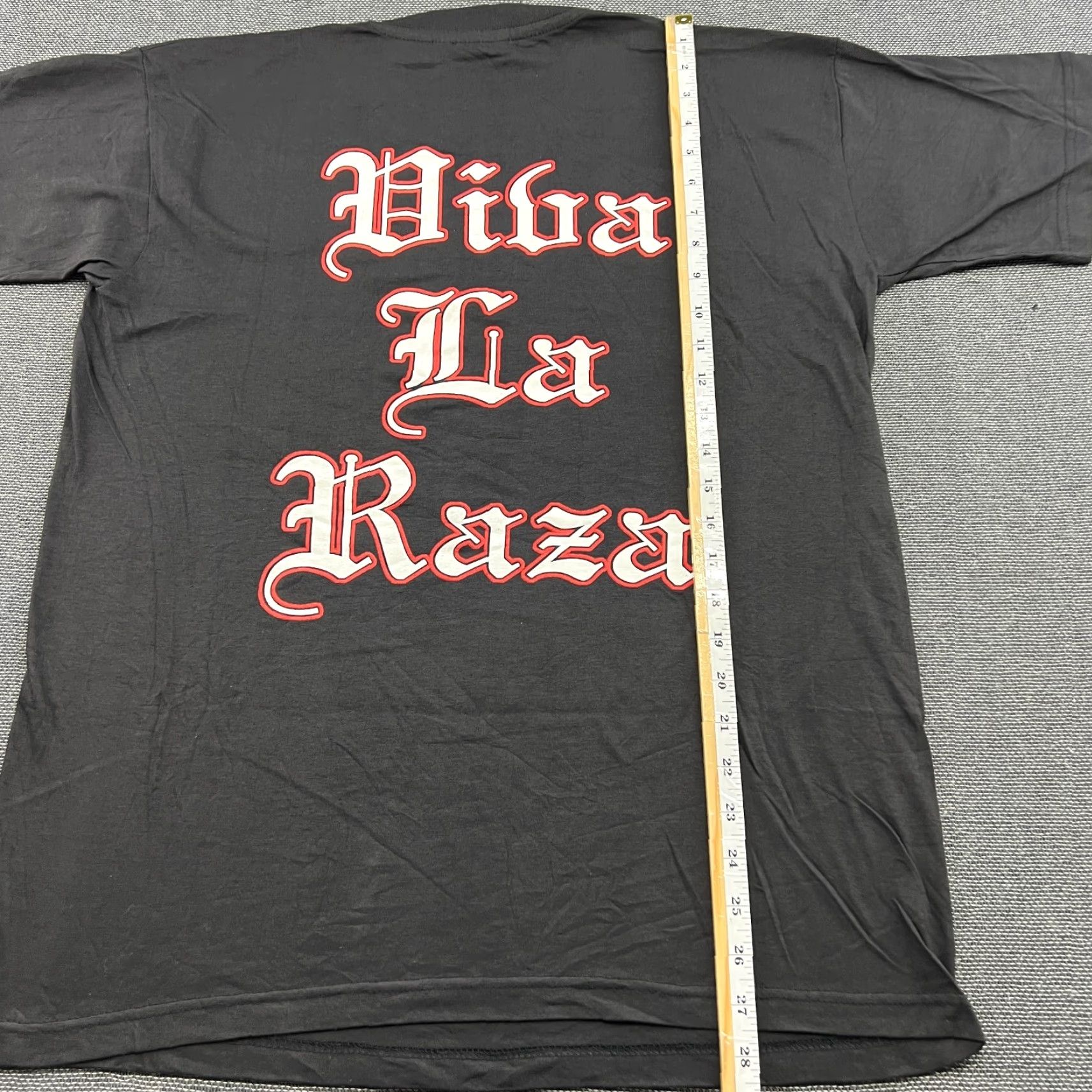 Vintage VINTAGE Eddie Guerrero Latino Heat T-Shirt L Mens Black Cotton Short Sleeve 90s 2000s Wrestling Viva La Raza Size US L / EU 52-54 / 3 - 7 Thumbnail