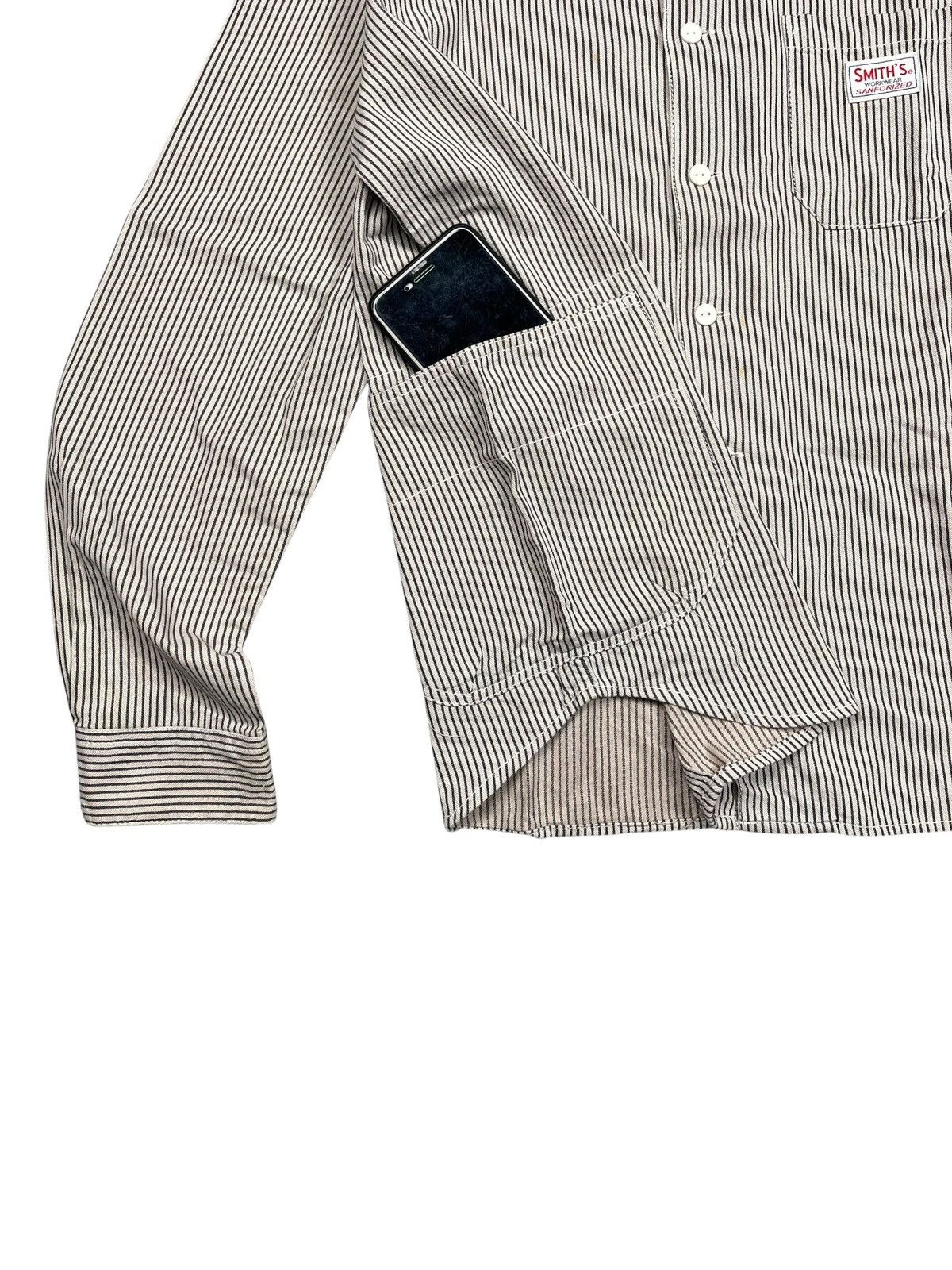 Japanese Brand Coen Hickory Jacket Side Pocket Size US L / EU 52-54 / 3 - 7 Thumbnail