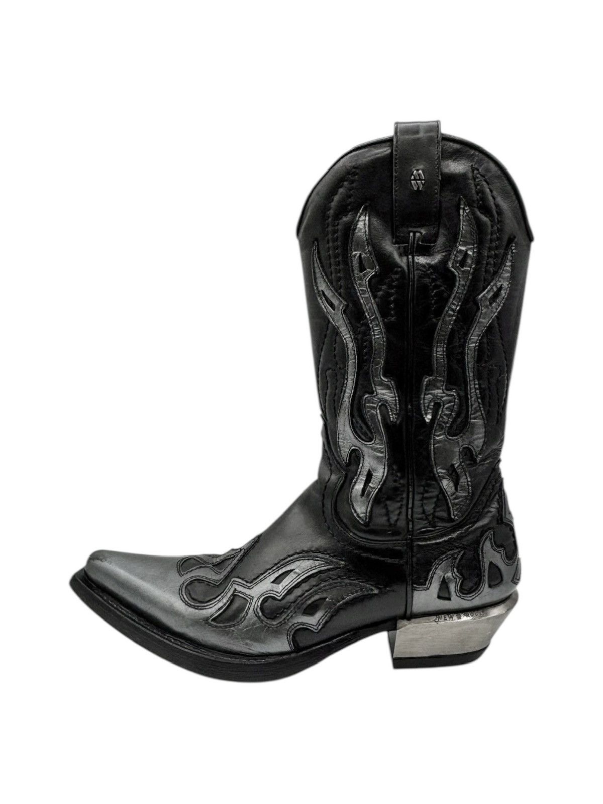 New Rock Vintage New Rock grey flame cowboy boots Size 41 Size US 11 / IT 41 - 9 Thumbnail