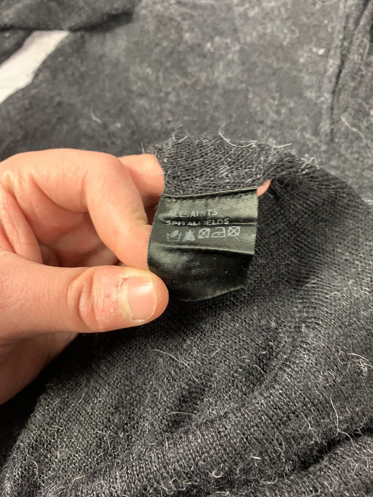 Allsaints Allsaints Sweater Avant Garde Dark Gray Size 10 Y2K Luxury Size M / US 6-8 / IT 42-44 - 9 Thumbnail
